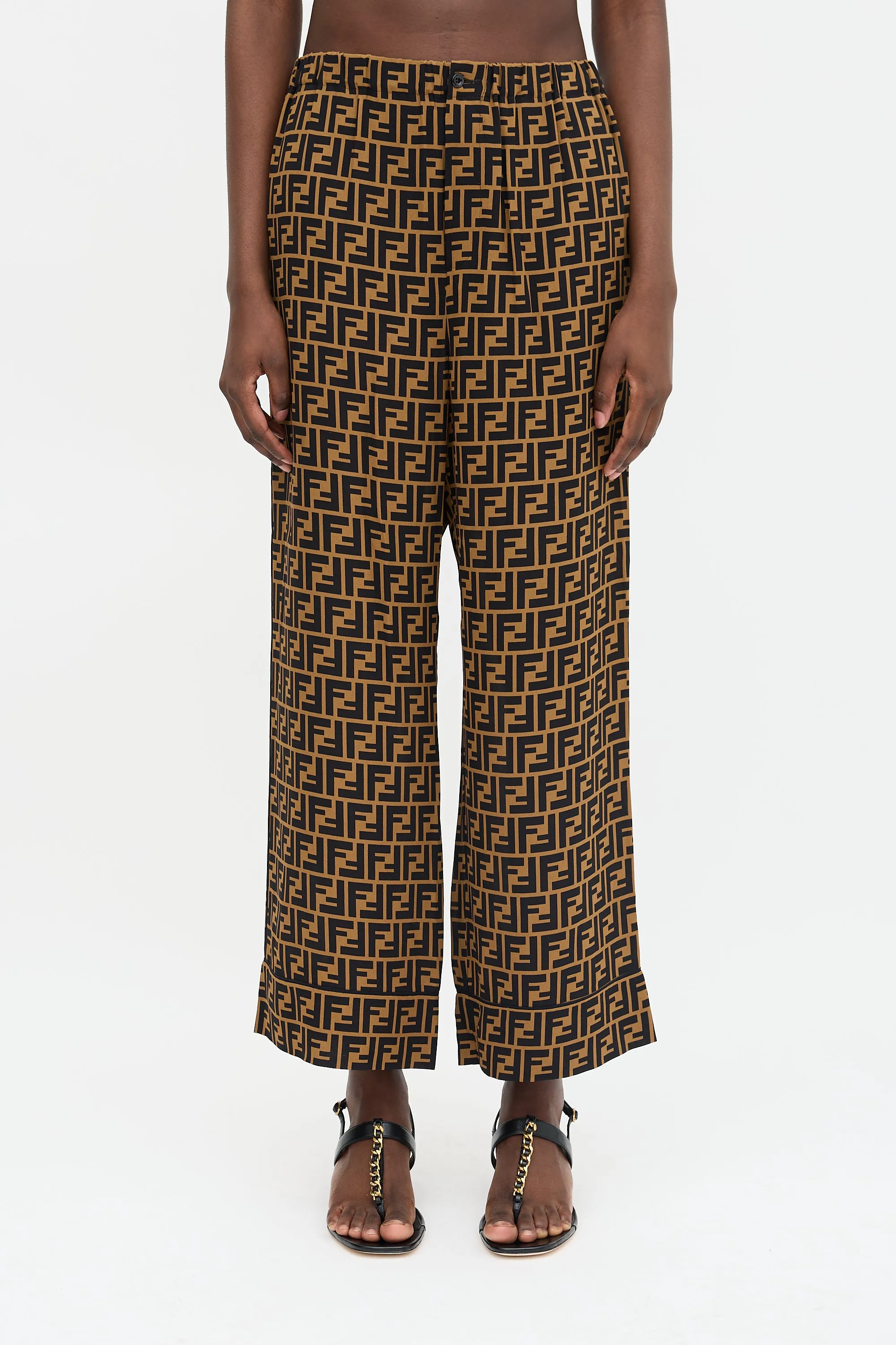 Silk FF Zucca Wide Trouser sold by VSP Consignment