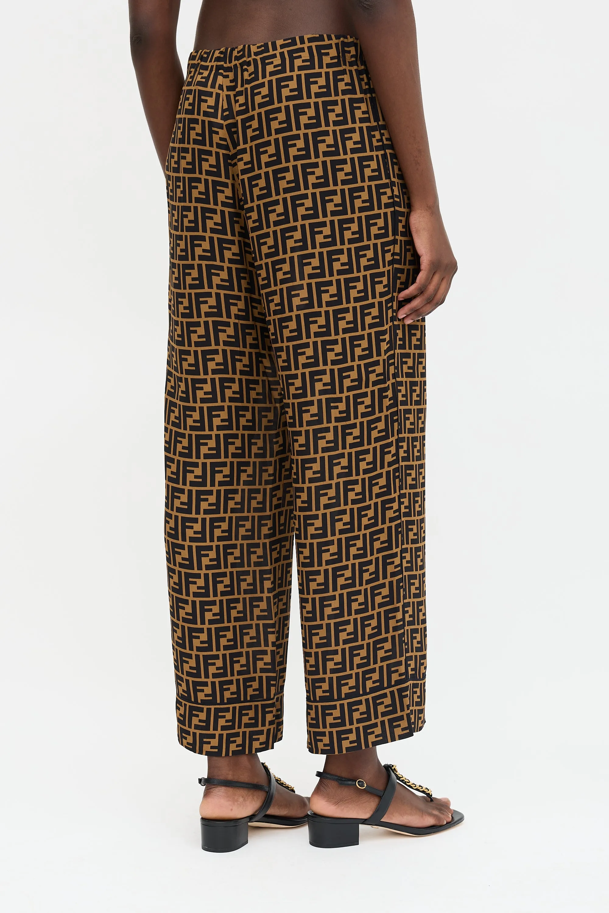 Silk FF Zucca Wide Trouser sold by VSP Consignment product image thumbnail 4