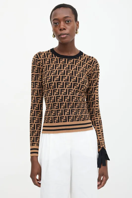 FF Zucca Intarsia Sweater sold by VSP Consignment