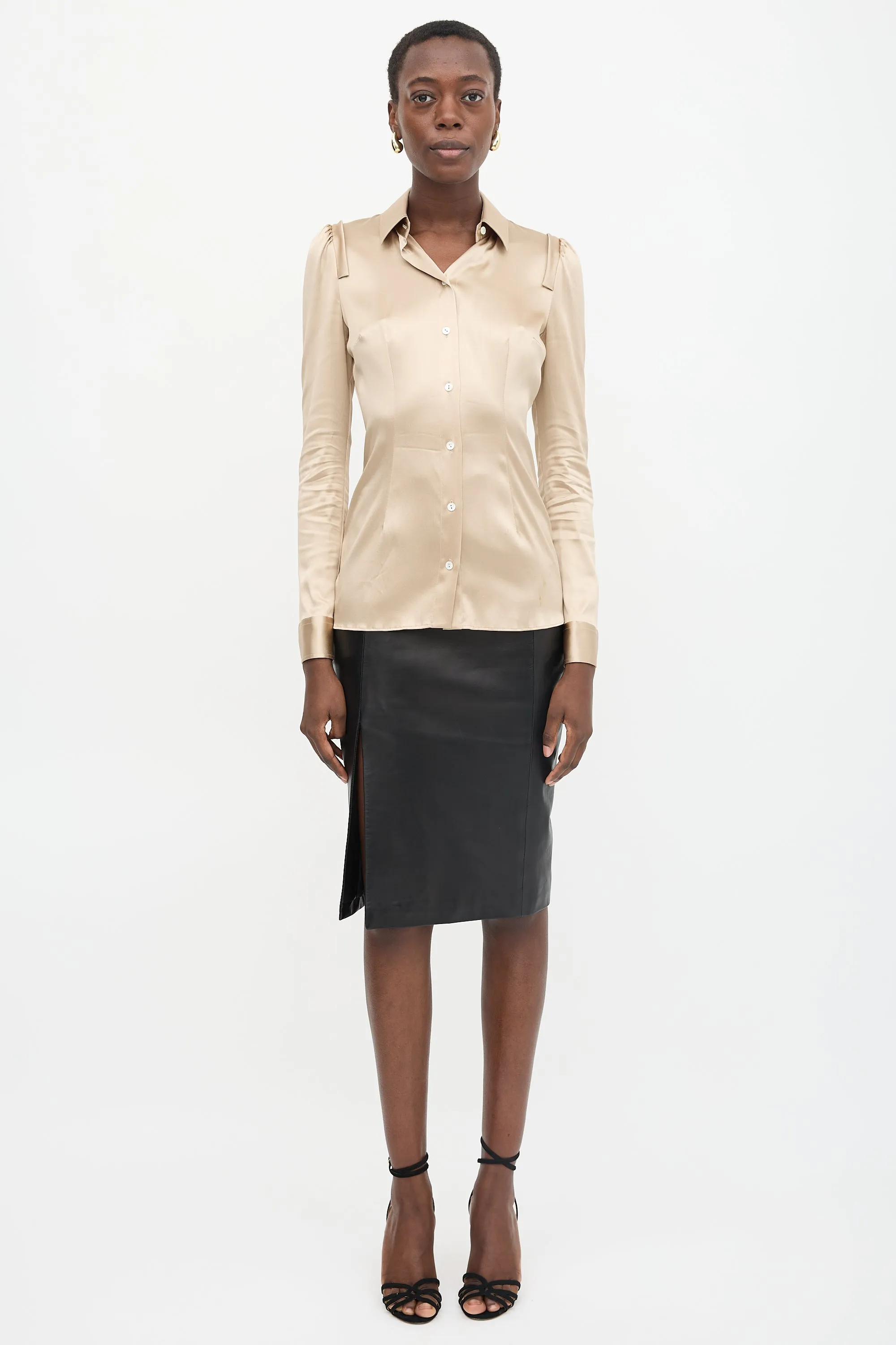 Silk Shirt sold by VSP Consignment product image thumbnail 2