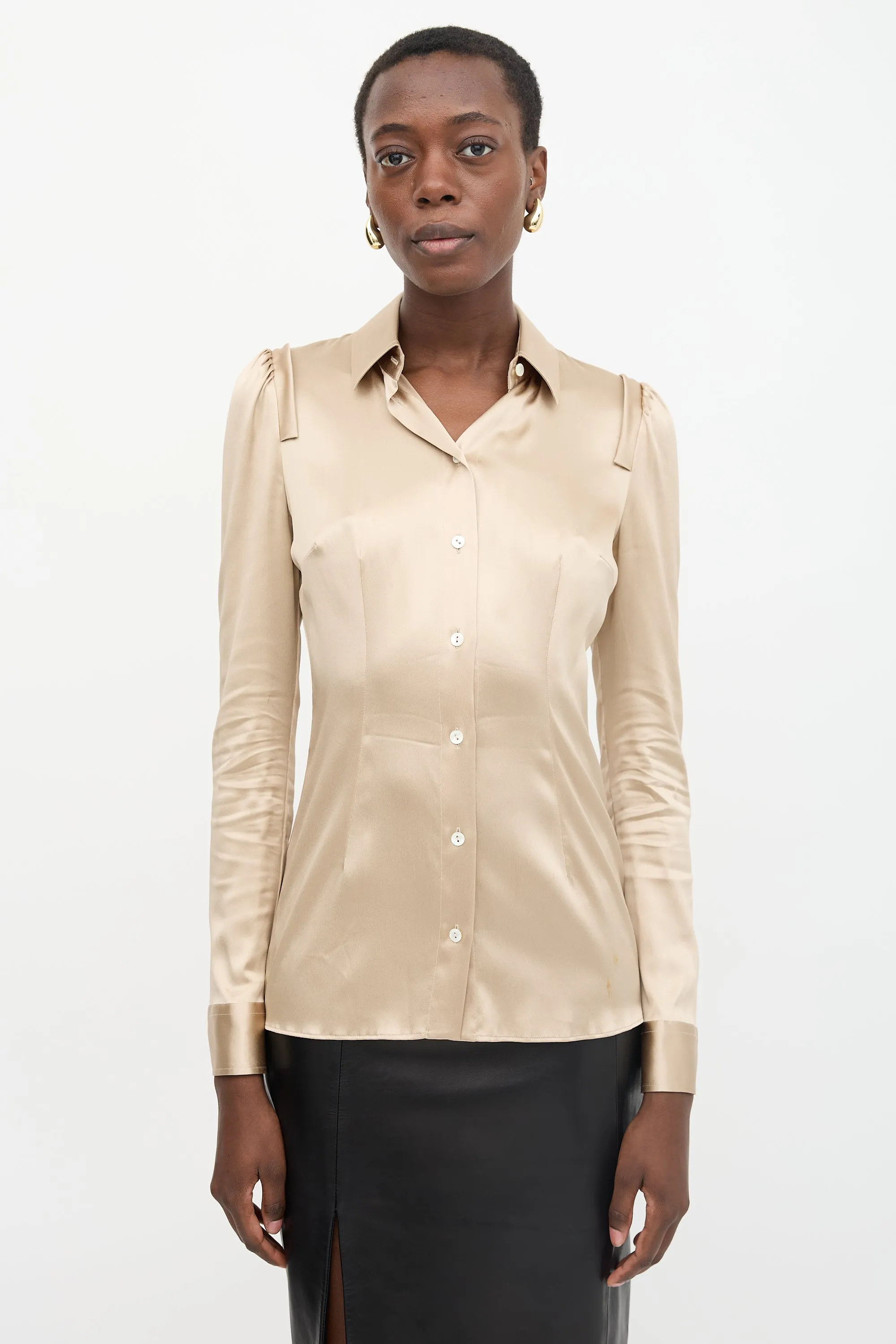 Silk Shirt sold by VSP Consignment