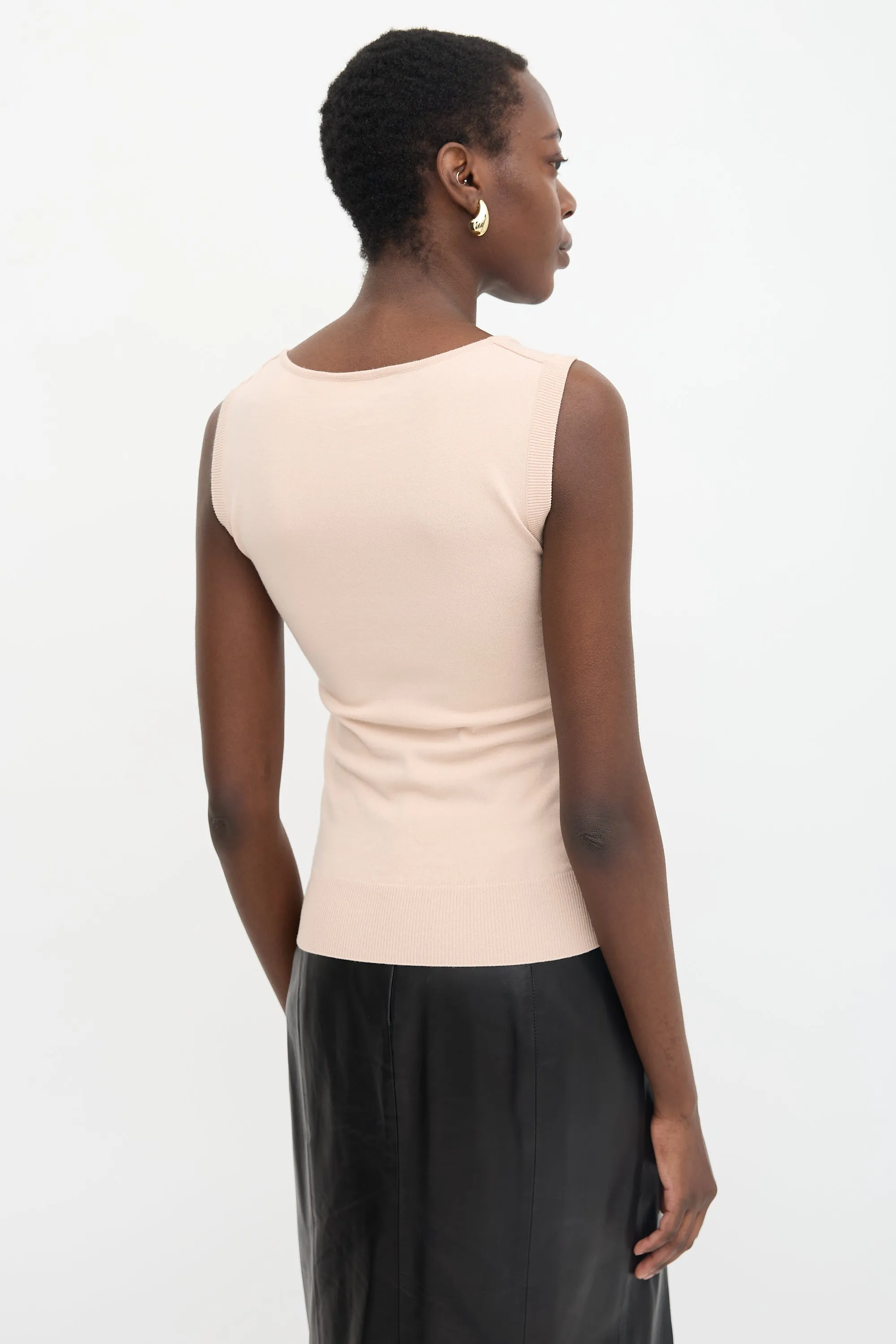 Twisted Knit Vest sold by VSP Consignment product image thumbnail 4