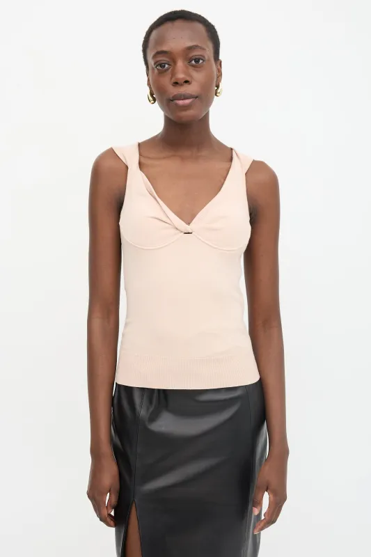 Twisted Knit Vest made by Dolce & Gabanna