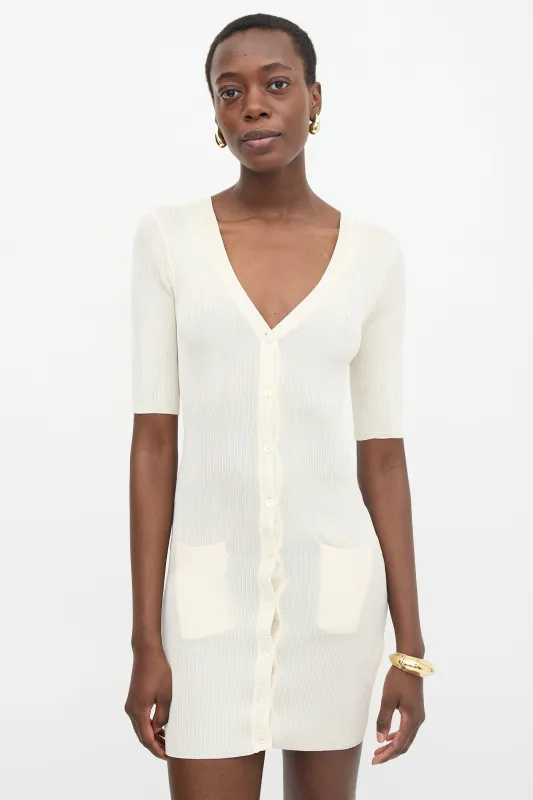 Ribbed Knit Dress made by Dolce & Gabanna