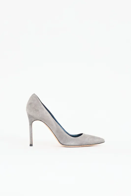 Suede BB Pump sold by VSP Consignment