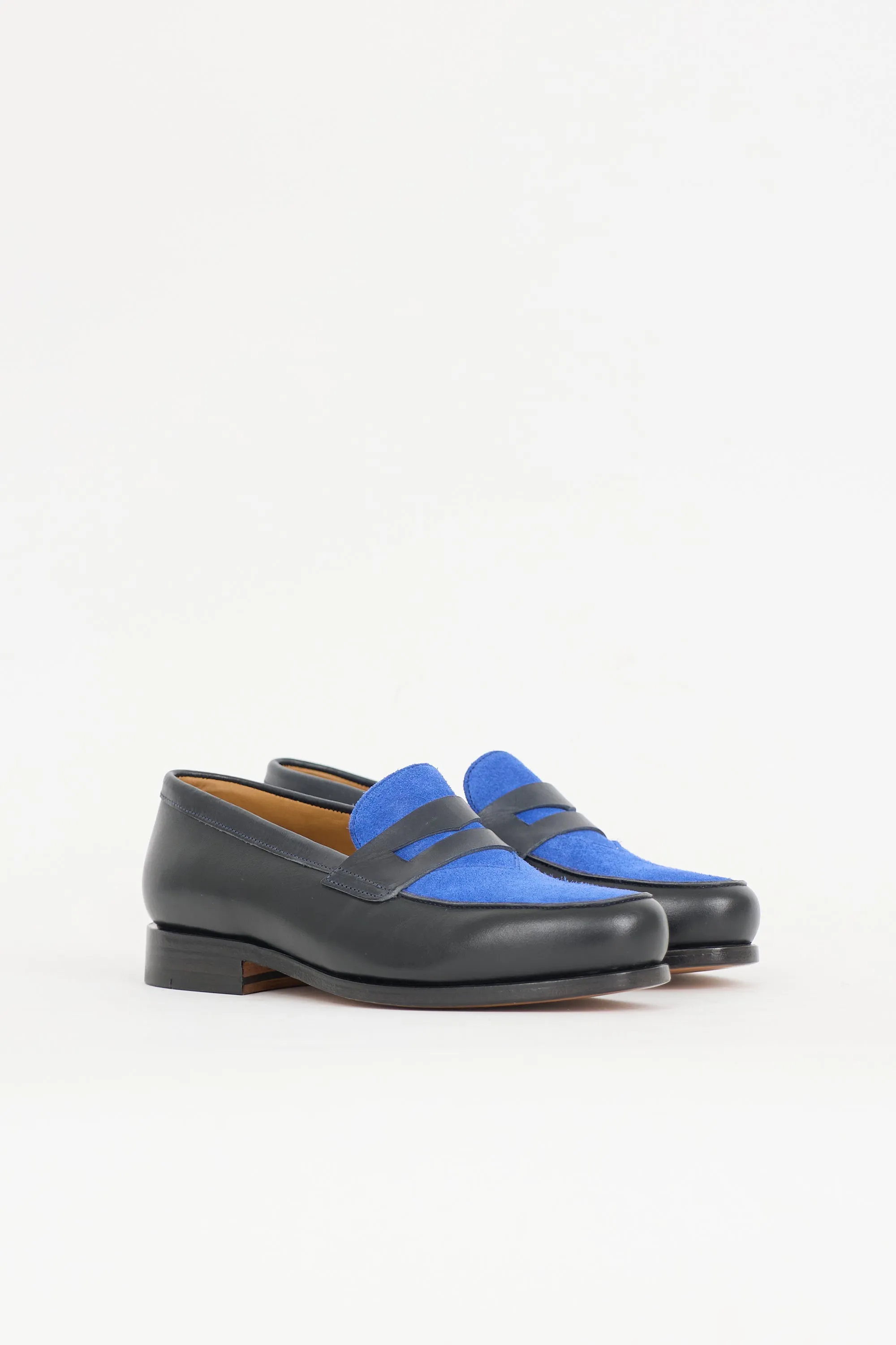 Leather & Suede Loafer sold by VSP Consignment product image thumbnail 4