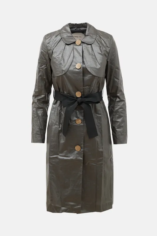 Coated Trench Coat made by Ports 1961