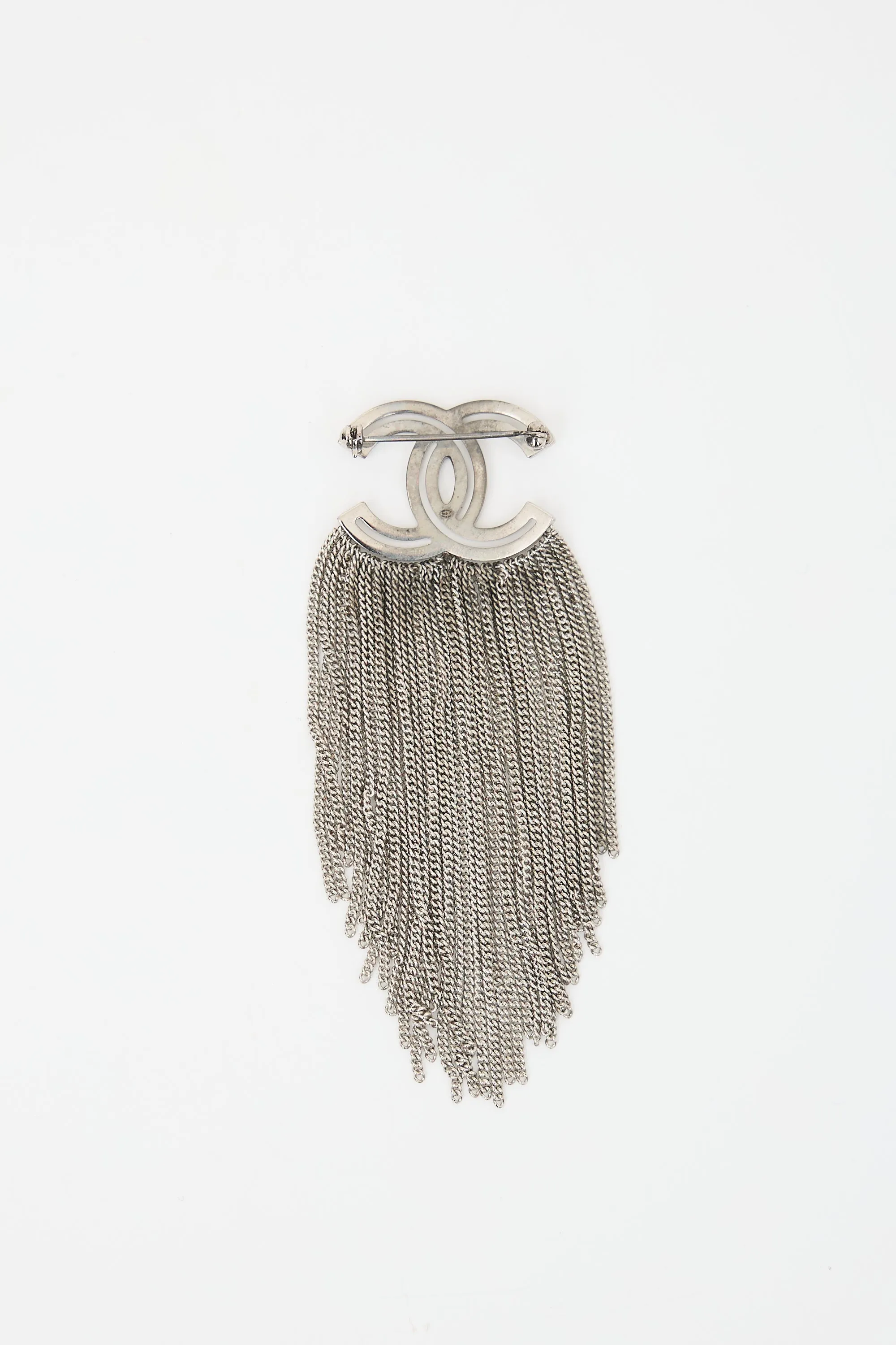 Crystal Chain CC Brooch sold by VSP Consignment product image thumbnail 2