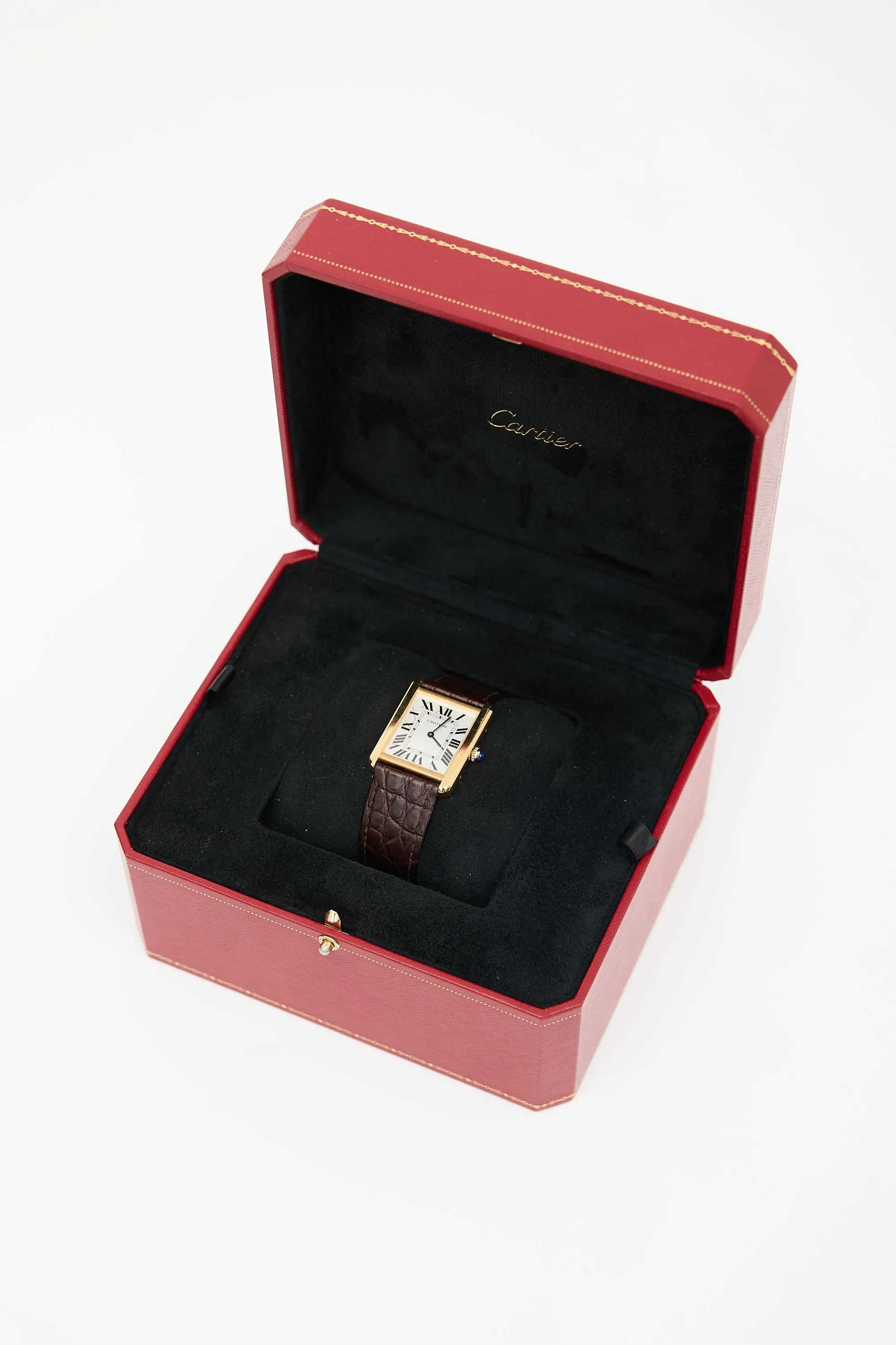 28mm Stainless Steel Tank Solo Watch sold by VSP Consignment product image thumbnail 2