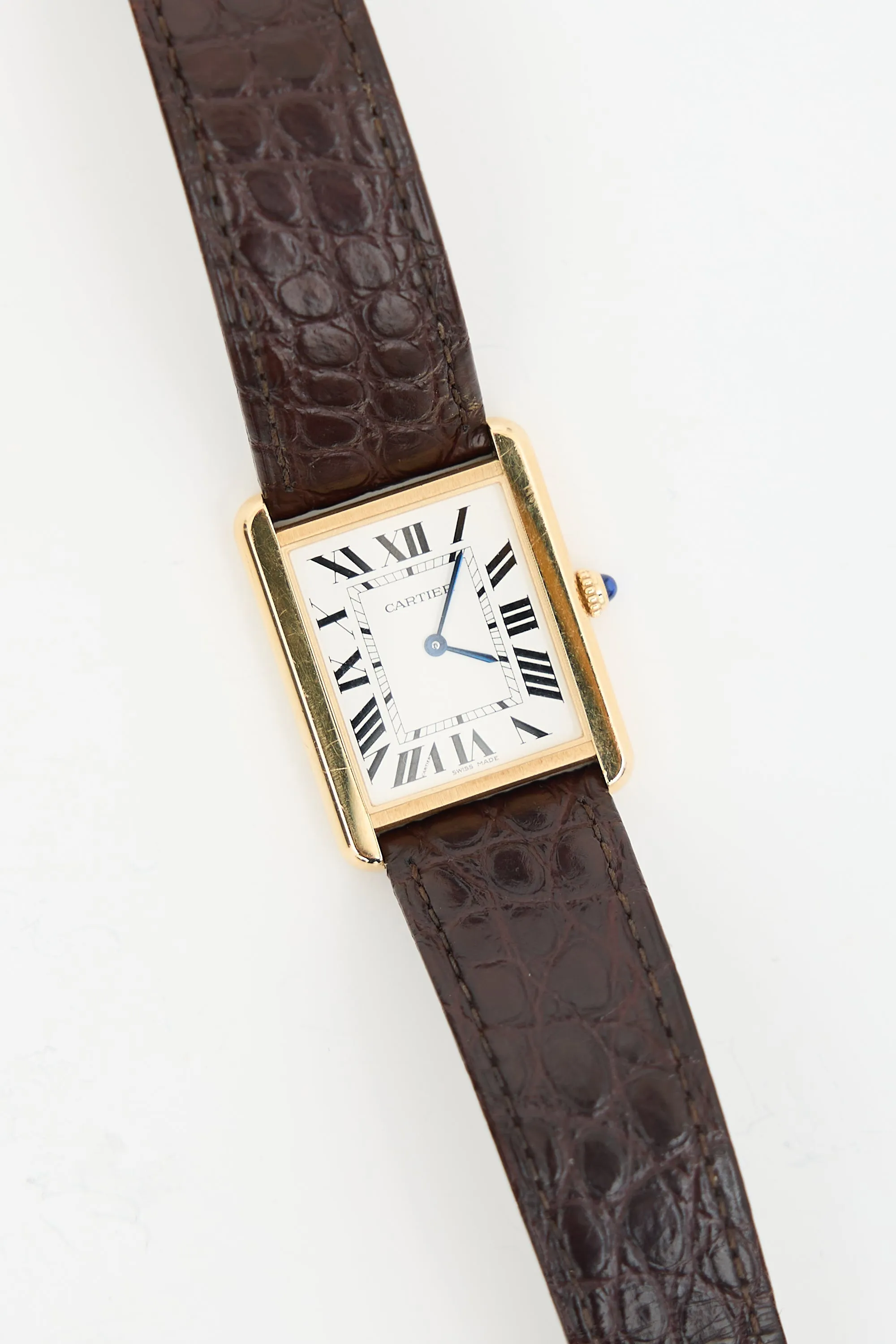 28mm Stainless Steel Tank Solo Watch sold by VSP Consignment product image thumbnail 3