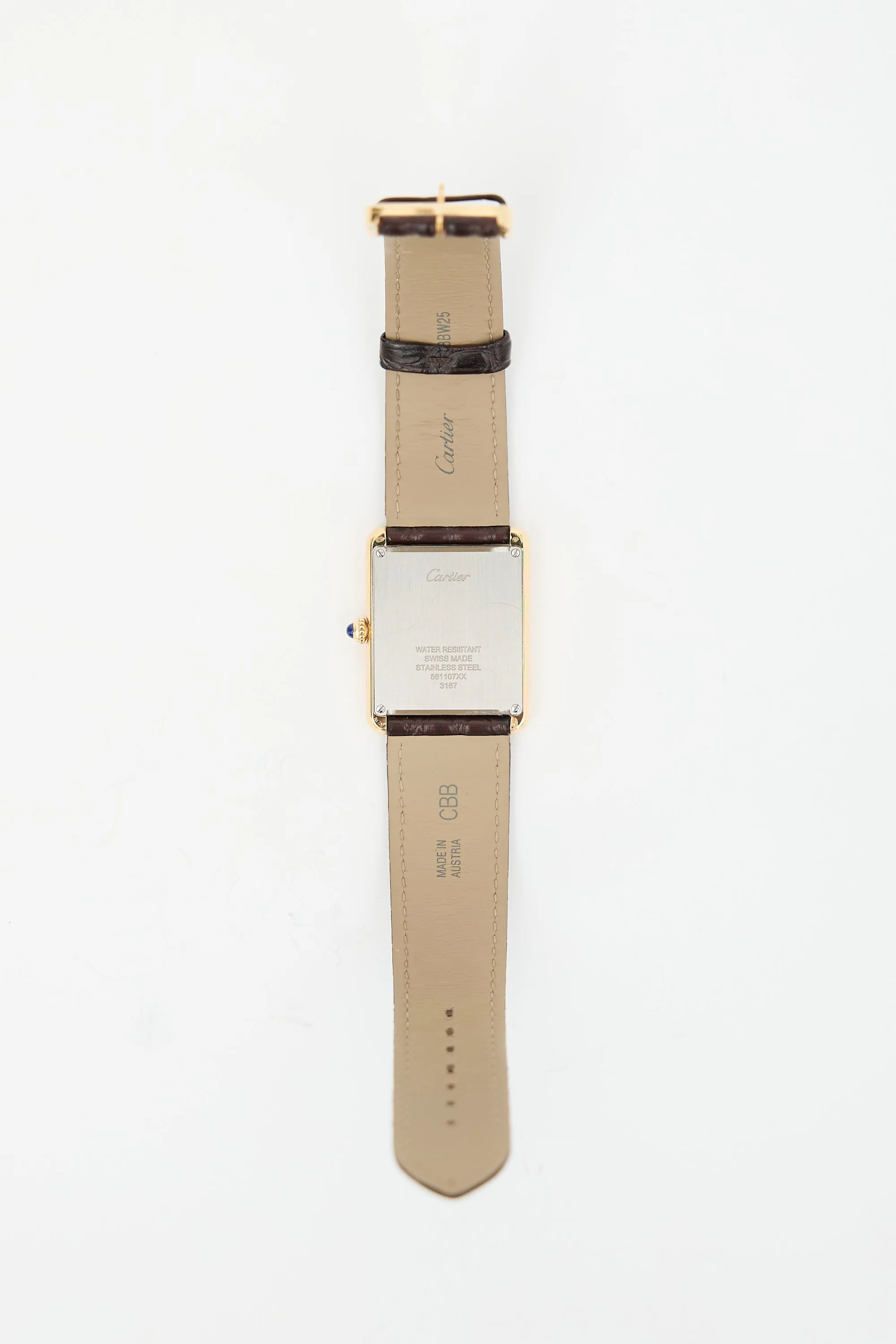 28mm Stainless Steel Tank Solo Watch sold by VSP Consignment product image thumbnail 4