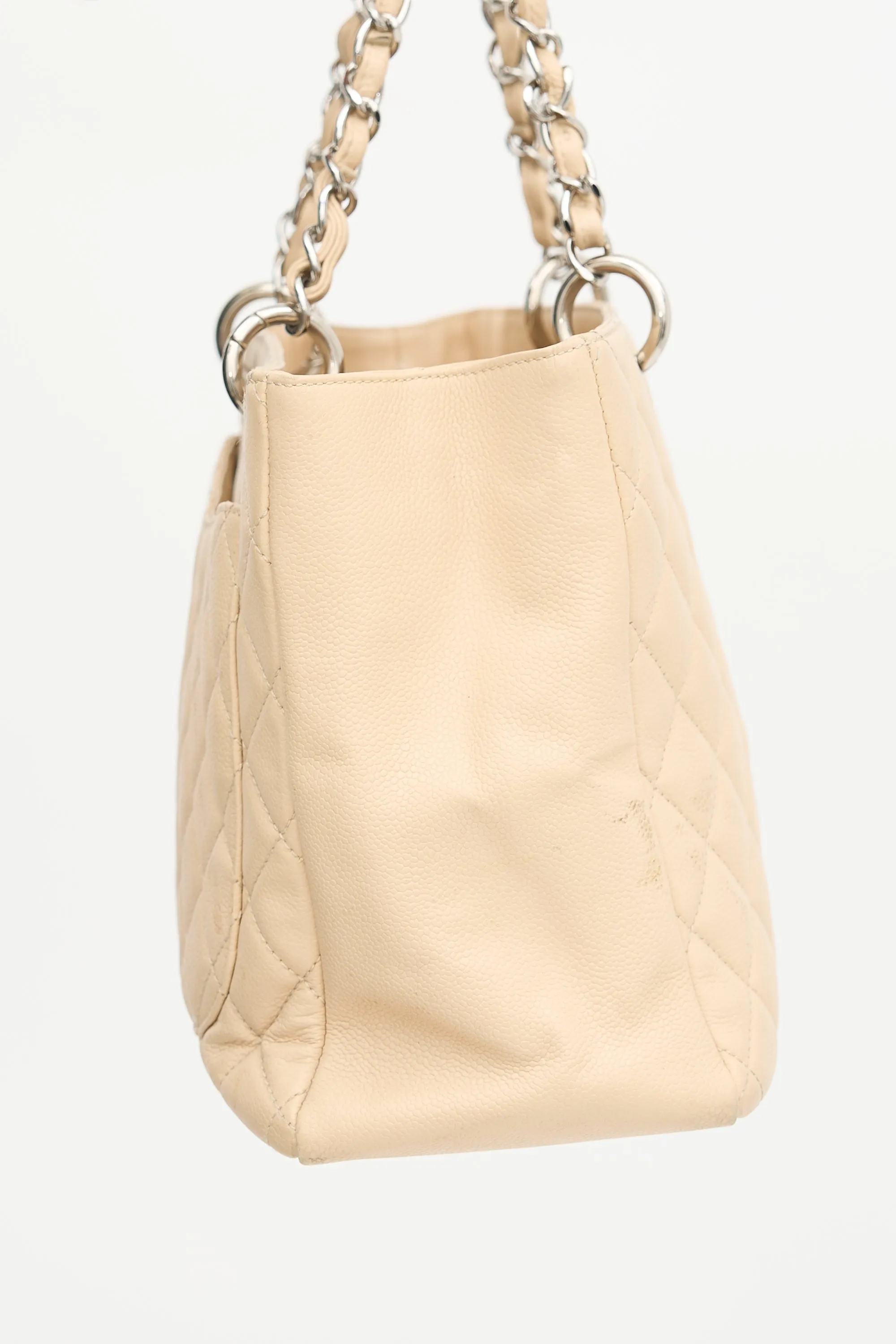 Quilted Leather Grand Shopping Tote Bag sold by VSP Consignment product image thumbnail 5