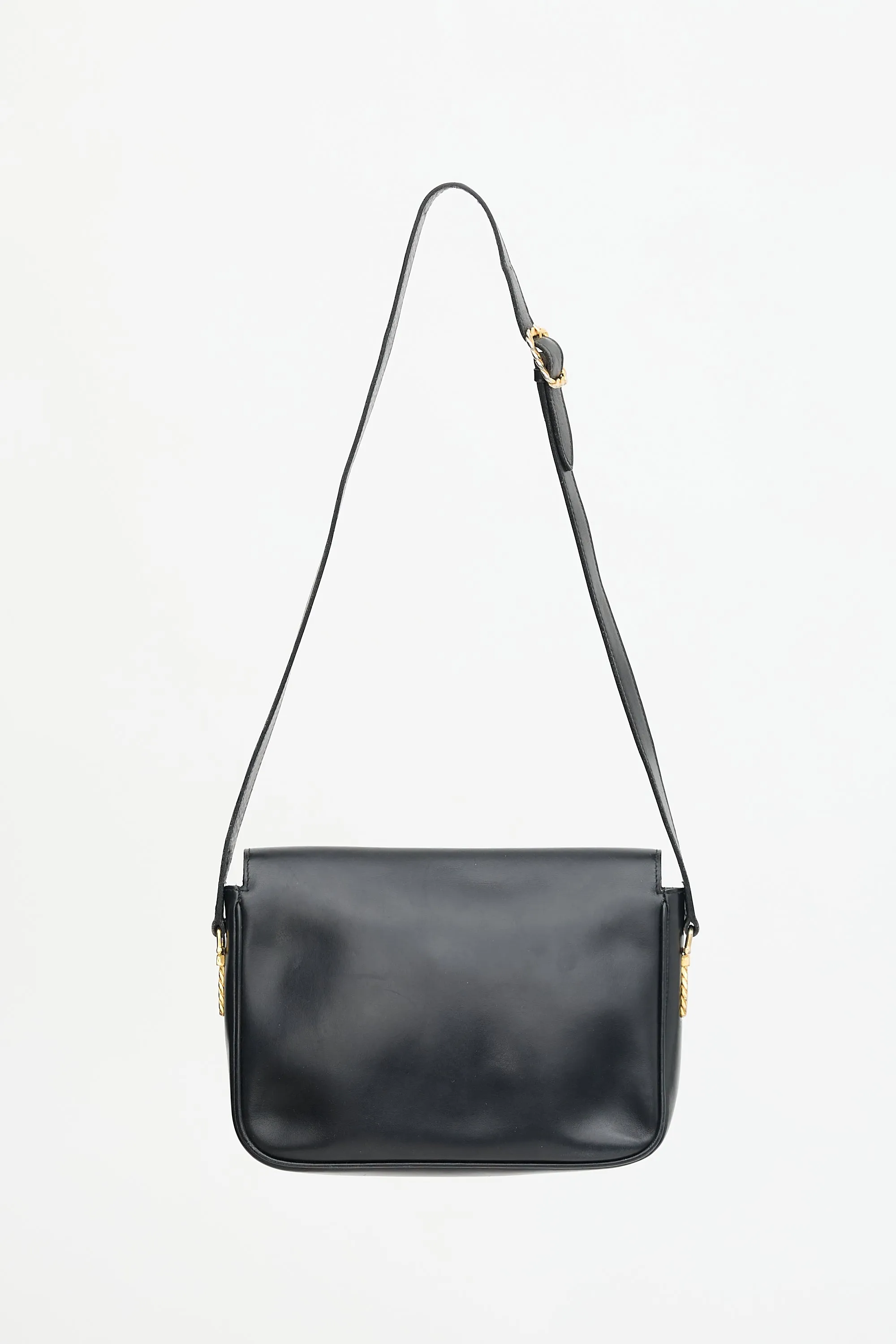 Vintage Leather Box Bag sold by VSP Consignment product image thumbnail 2
