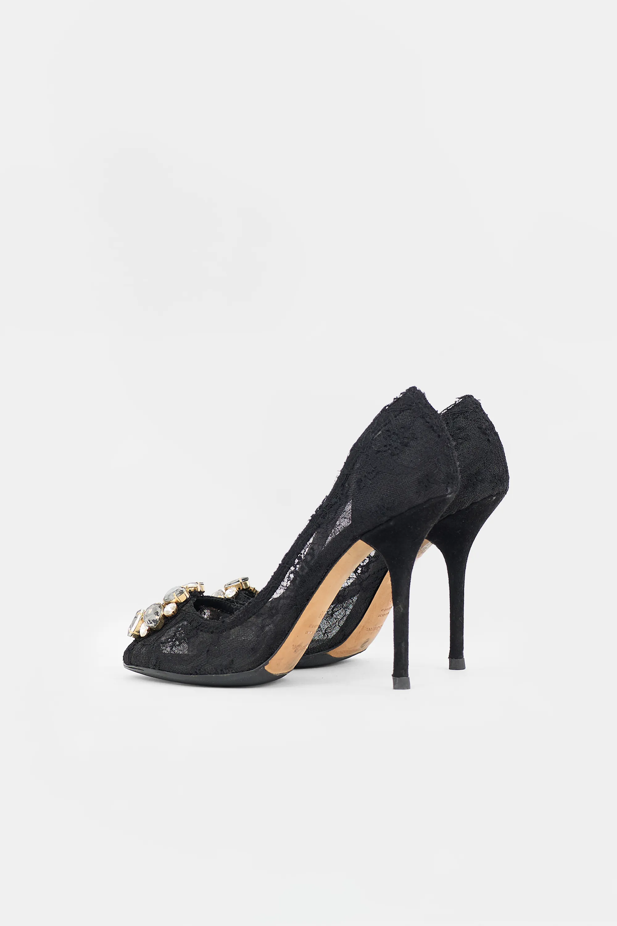 Lace Embellished Pump sold by VSP Consignment product image thumbnail 4