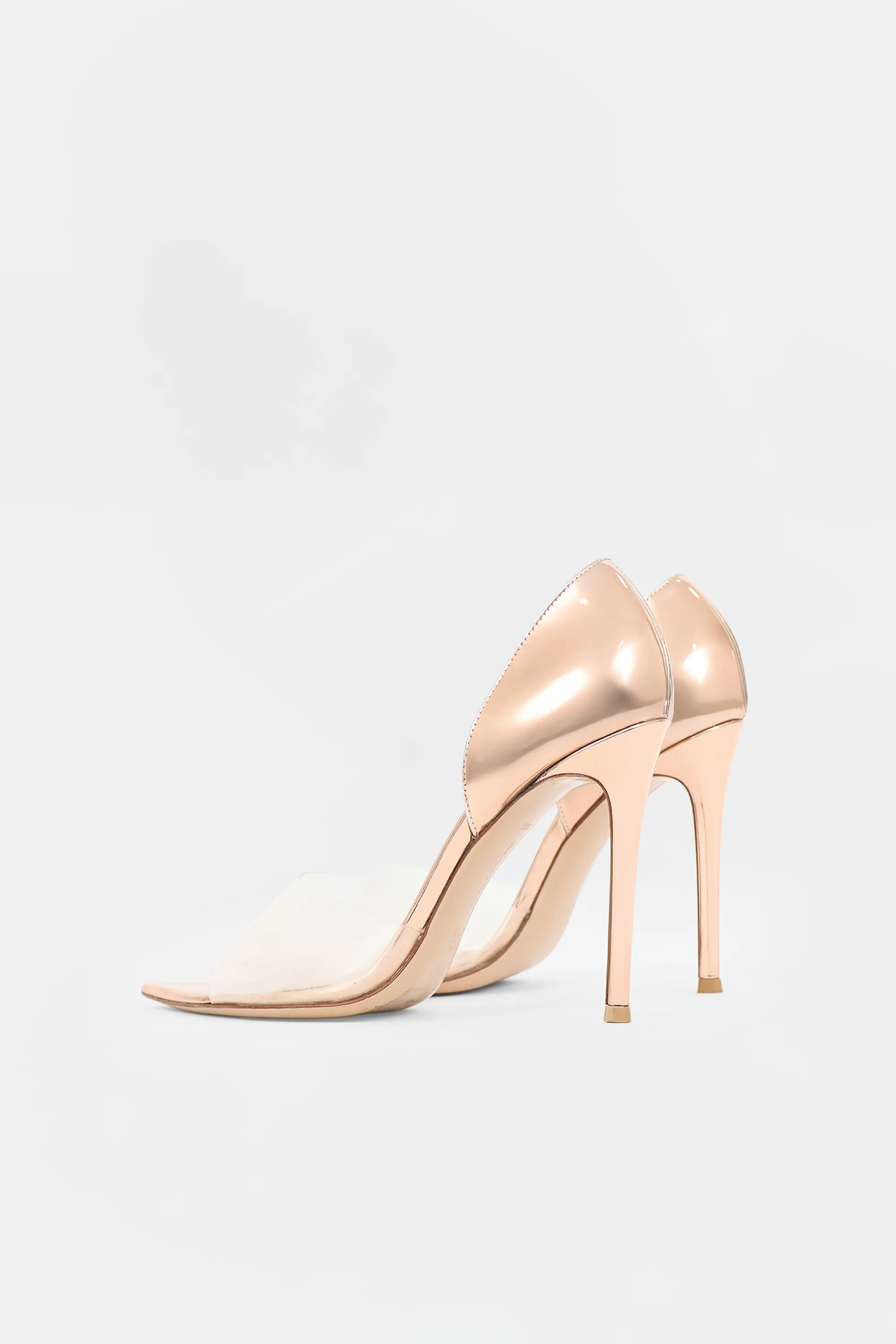Leather & PVC Bree Pump sold by VSP Consignment product image thumbnail 4