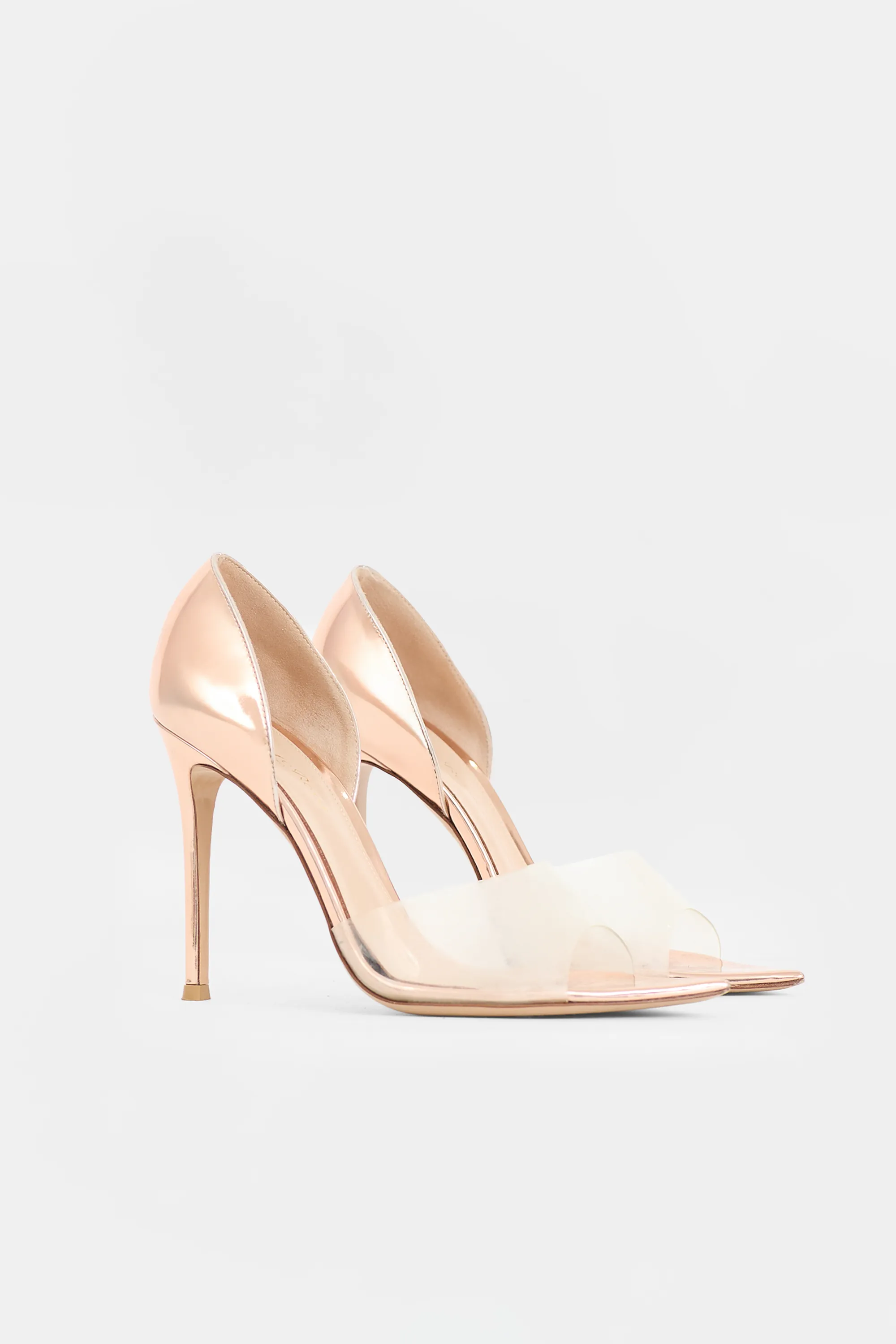 Leather & PVC Bree Pump sold by VSP Consignment product image thumbnail 2