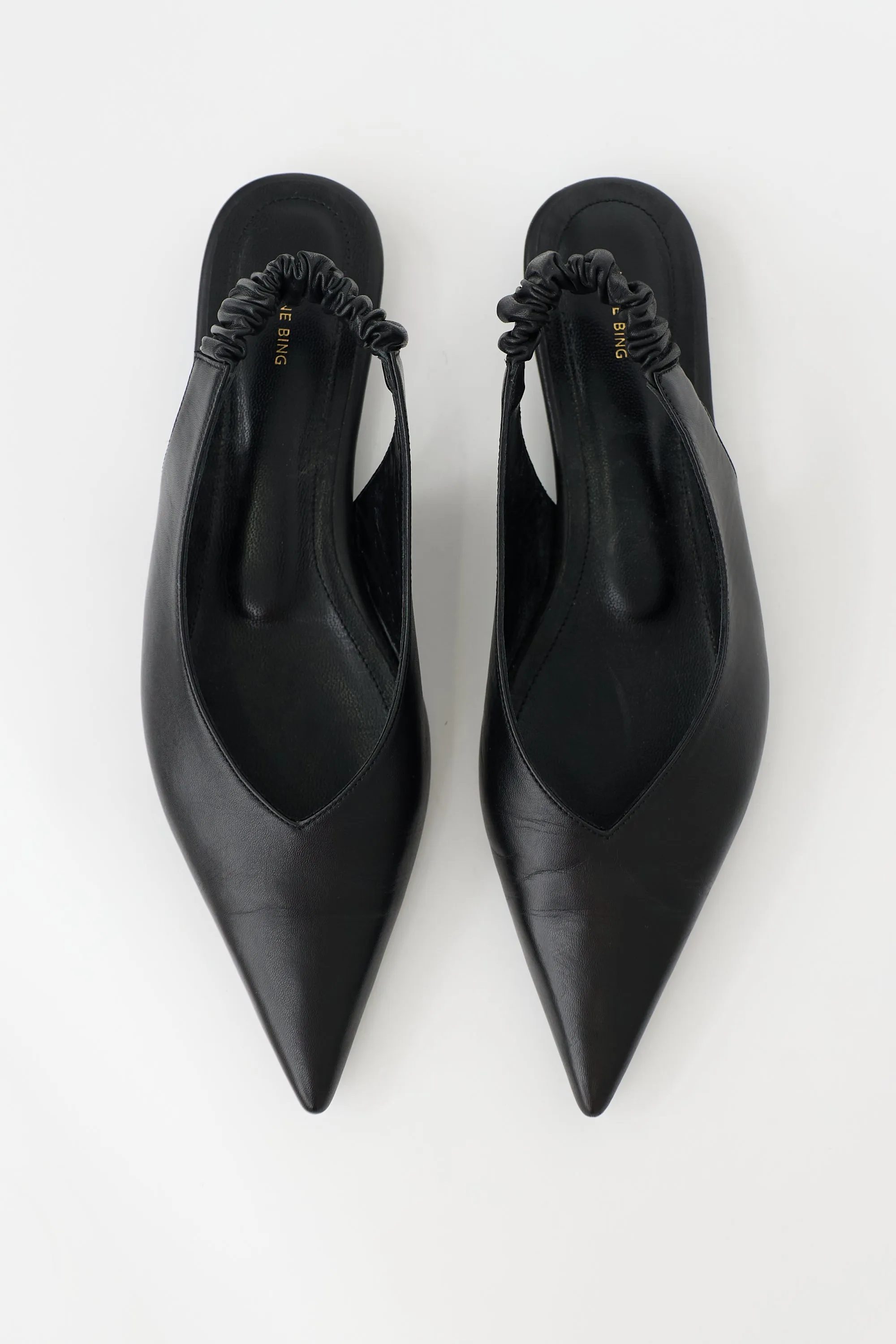 Leather Lyla Slingback Mule sold by VSP Consignment product image thumbnail 2