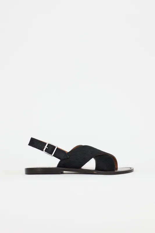 Hair Criss Cross Sandal made by Marni