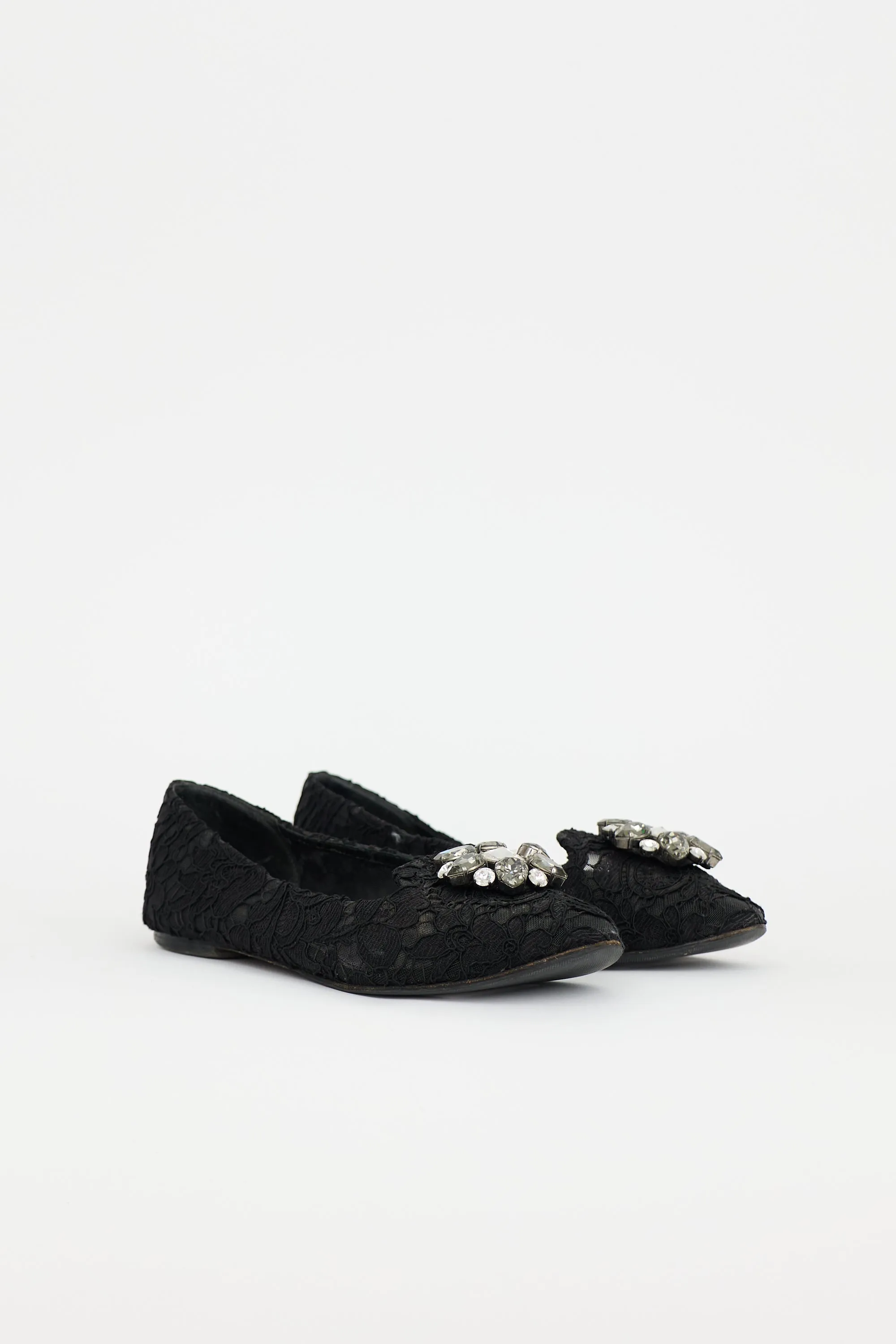 Lace Embellished Flat sold by VSP Consignment product image thumbnail 3
