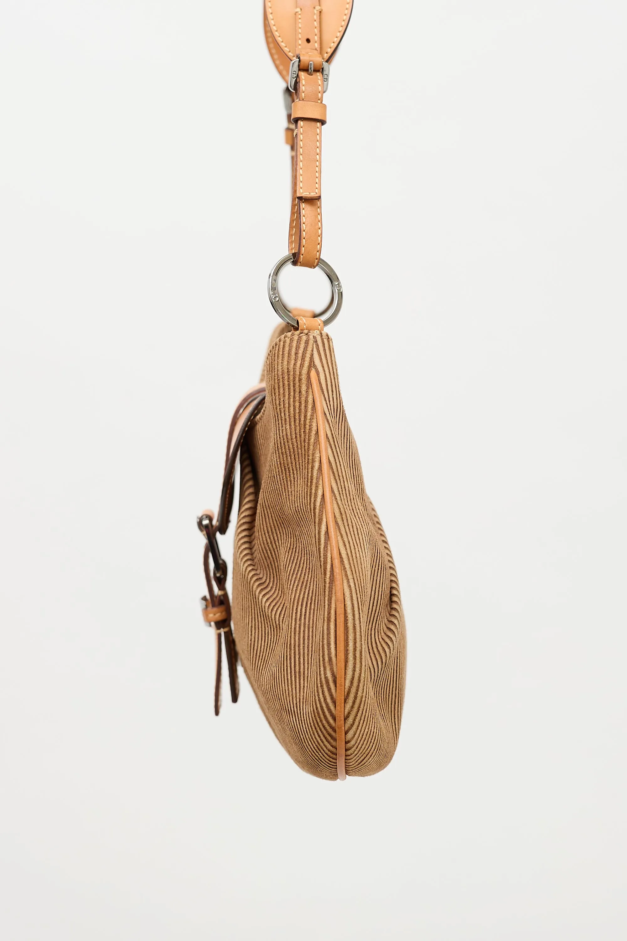 2002 Corduroy Buckled Shoulder Bag sold by VSP Consignment product image thumbnail 4