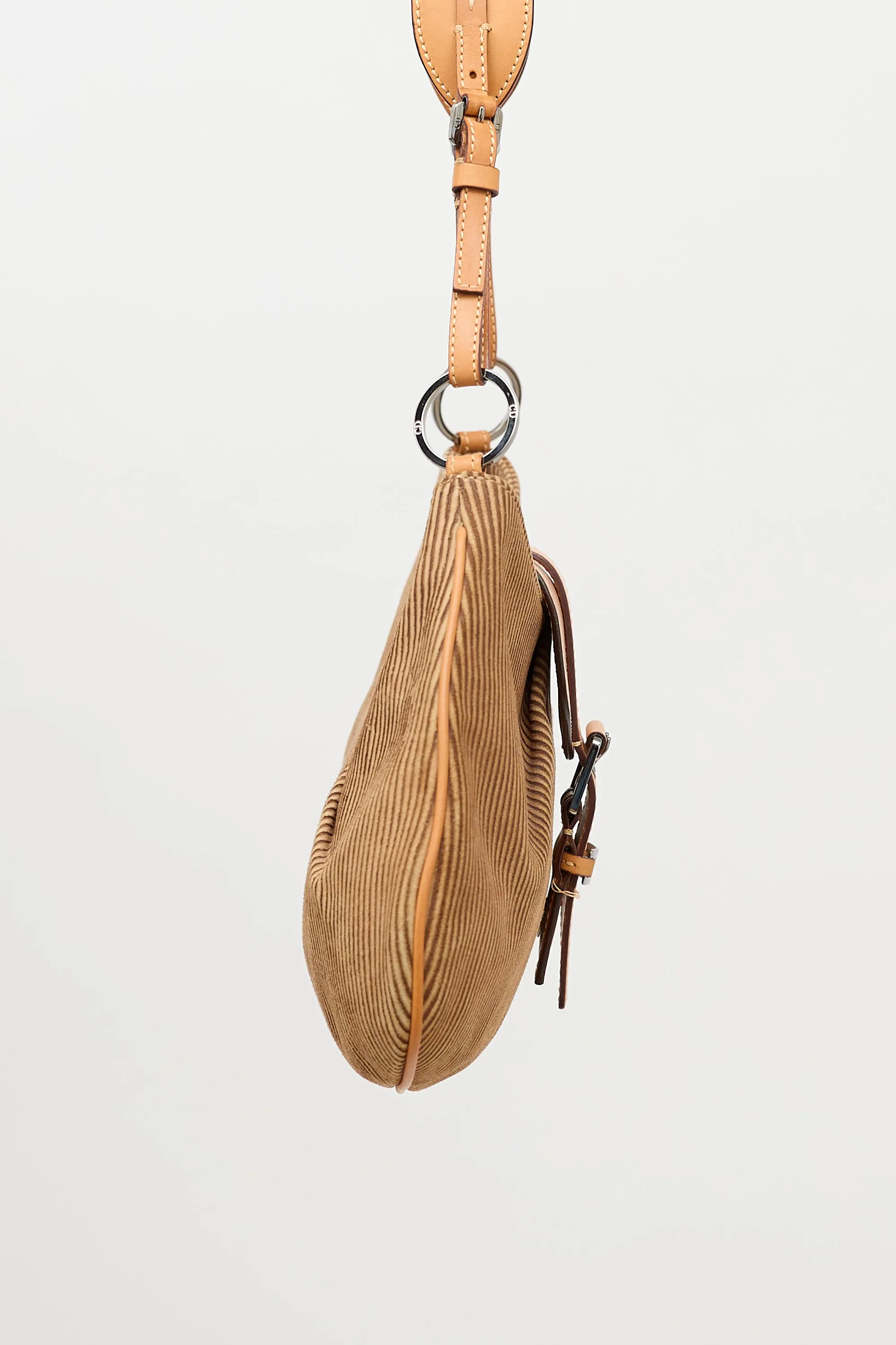 2002 Corduroy Buckled Shoulder Bag sold by VSP Consignment product image thumbnail 5