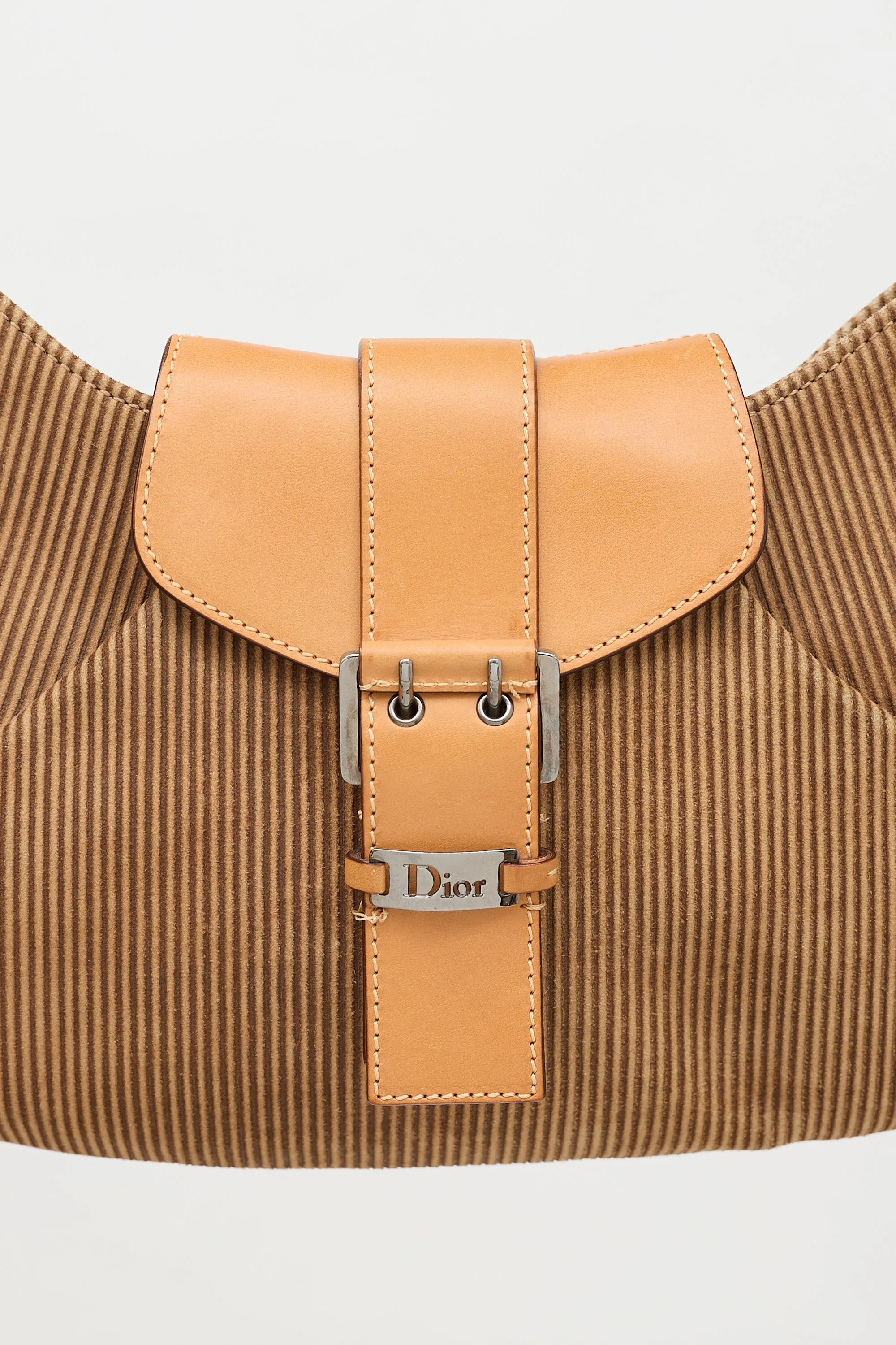 2002 Corduroy Buckled Shoulder Bag sold by VSP Consignment product image thumbnail 2