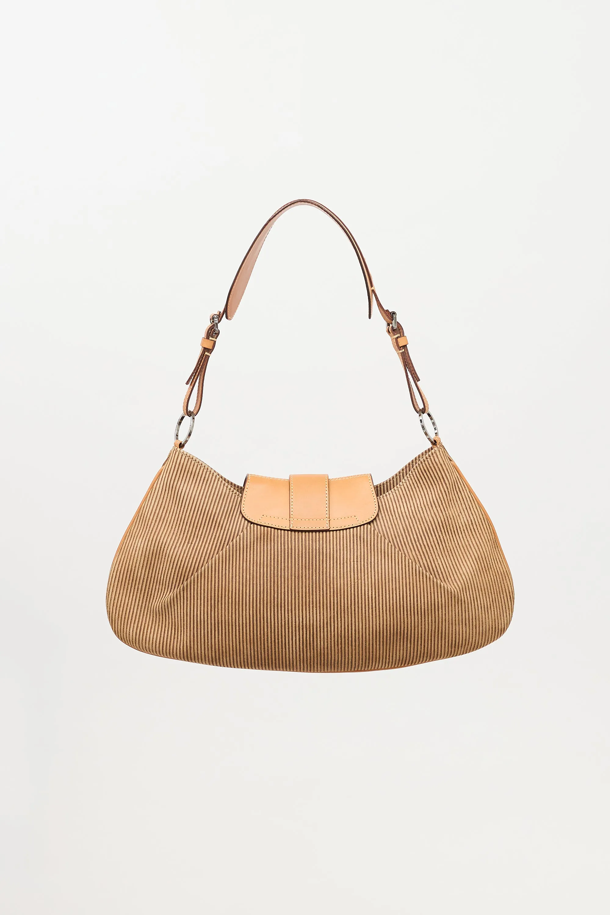 2002 Corduroy Buckled Shoulder Bag sold by VSP Consignment product image thumbnail 3