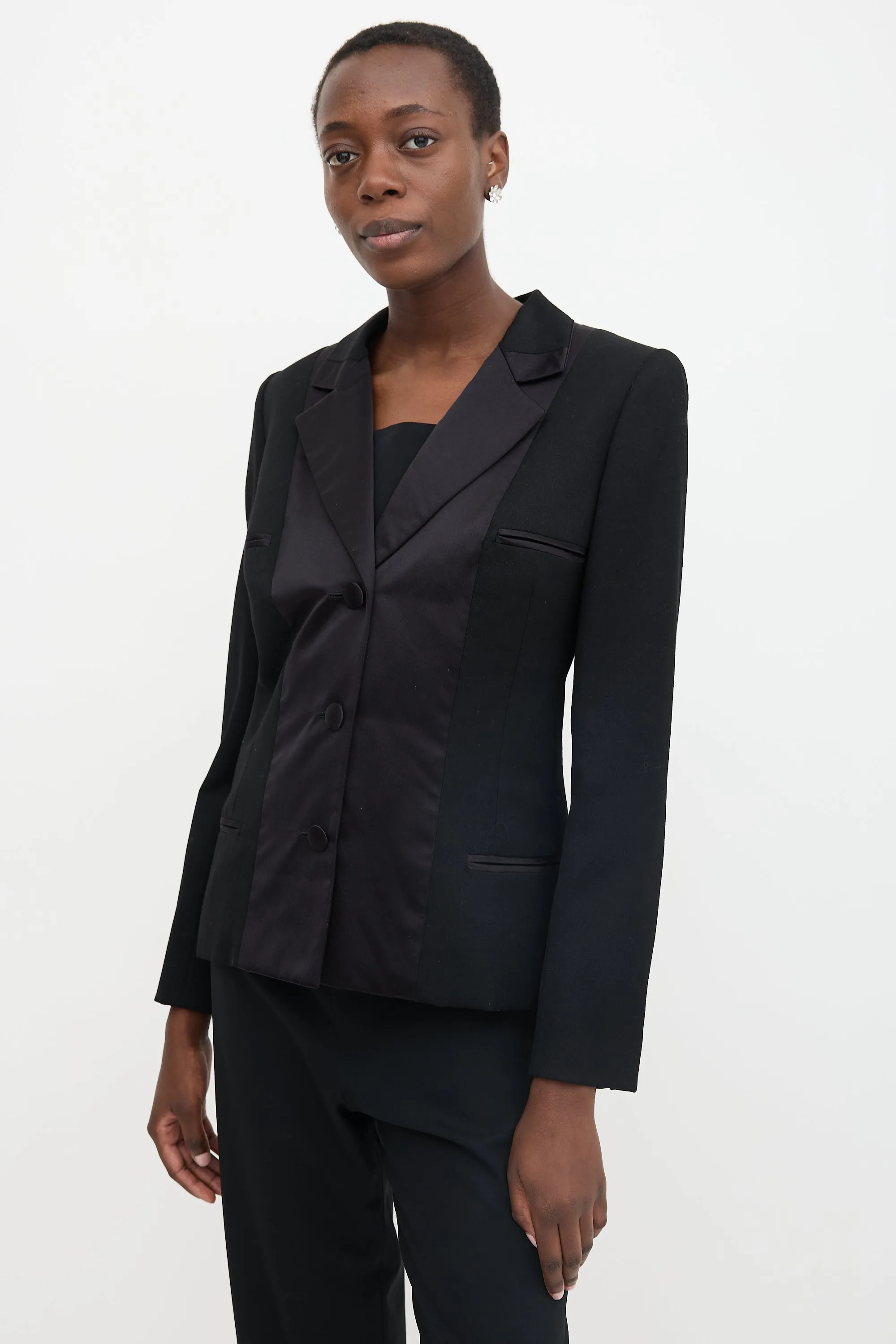 FW 2001 Haute Couture Smoking Suit sold by VSP Consignment product image thumbnail 4