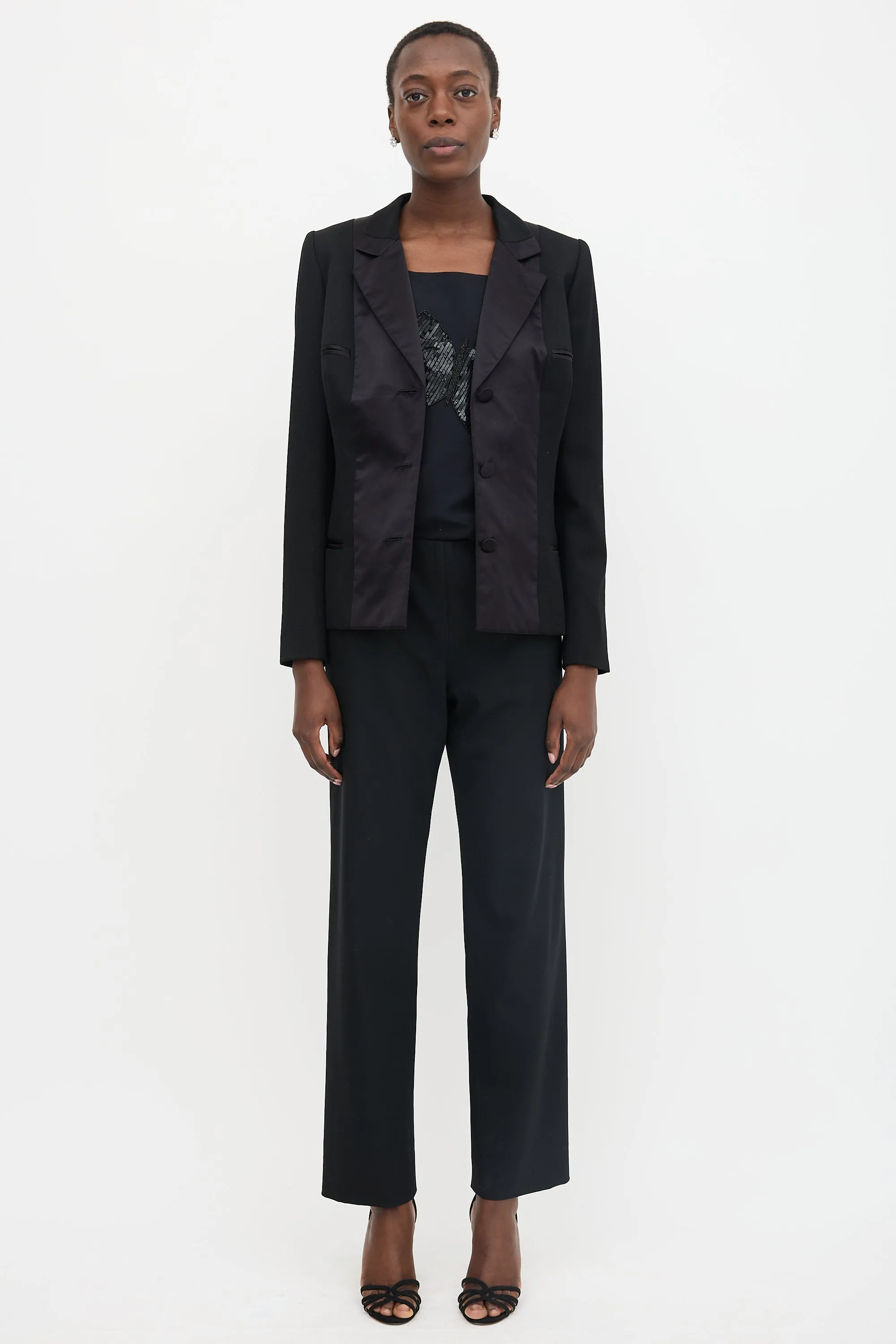 FW 2001 Haute Couture Smoking Suit sold by VSP Consignment product image thumbnail 2