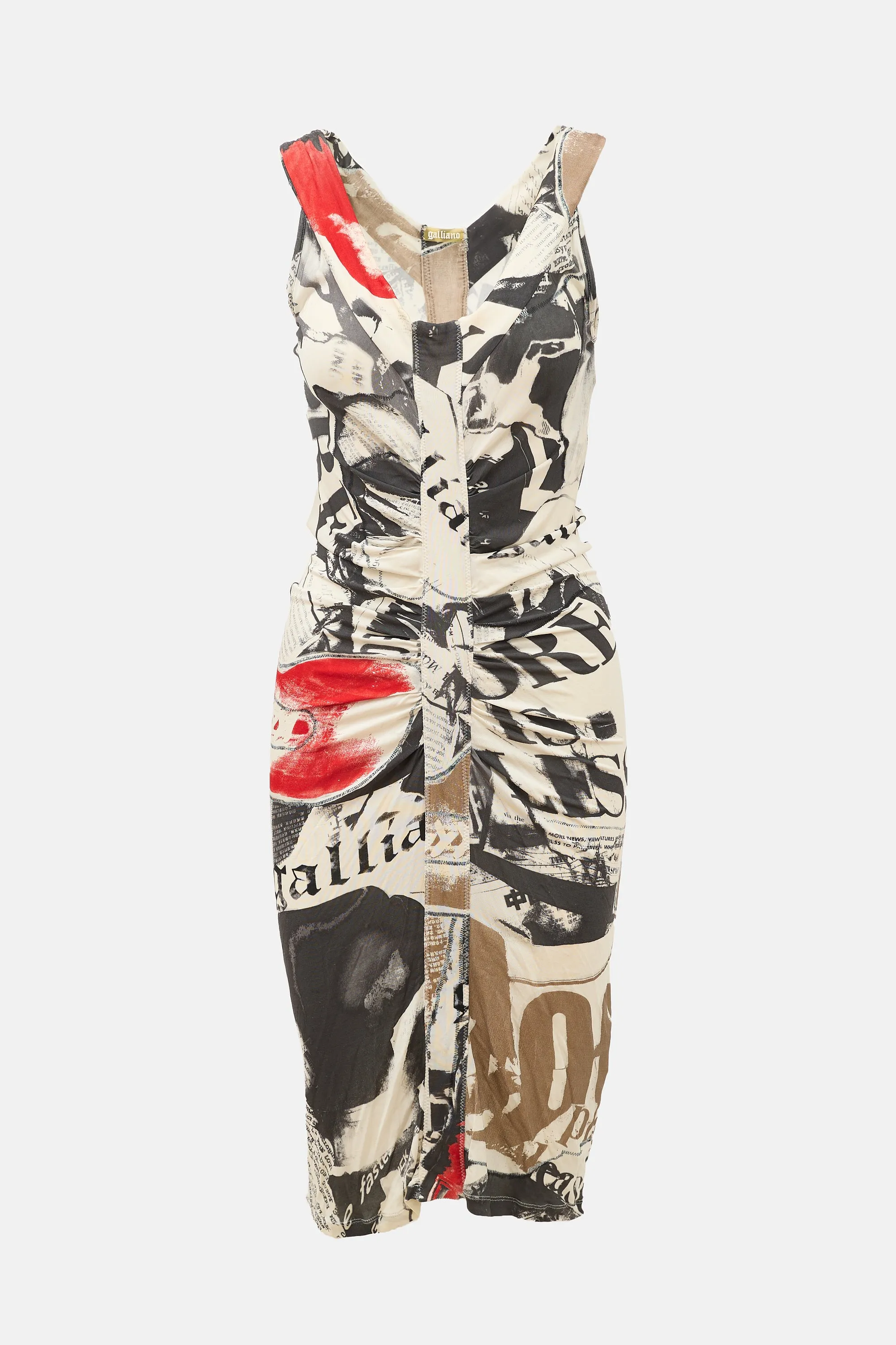 2000s Galliano Gazette Dress sold by VSP Consignment