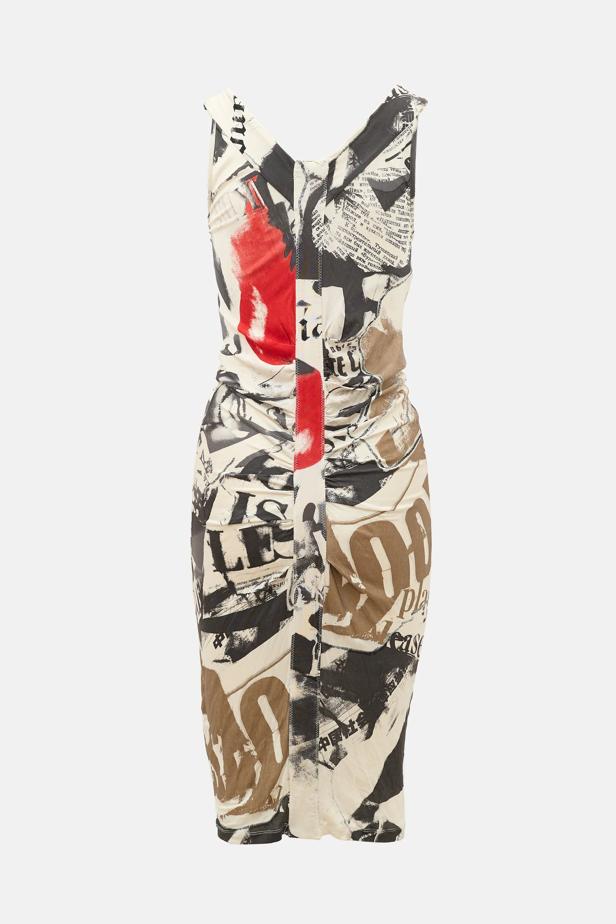 2000s Galliano Gazette Dress sold by VSP Consignment product image thumbnail 2