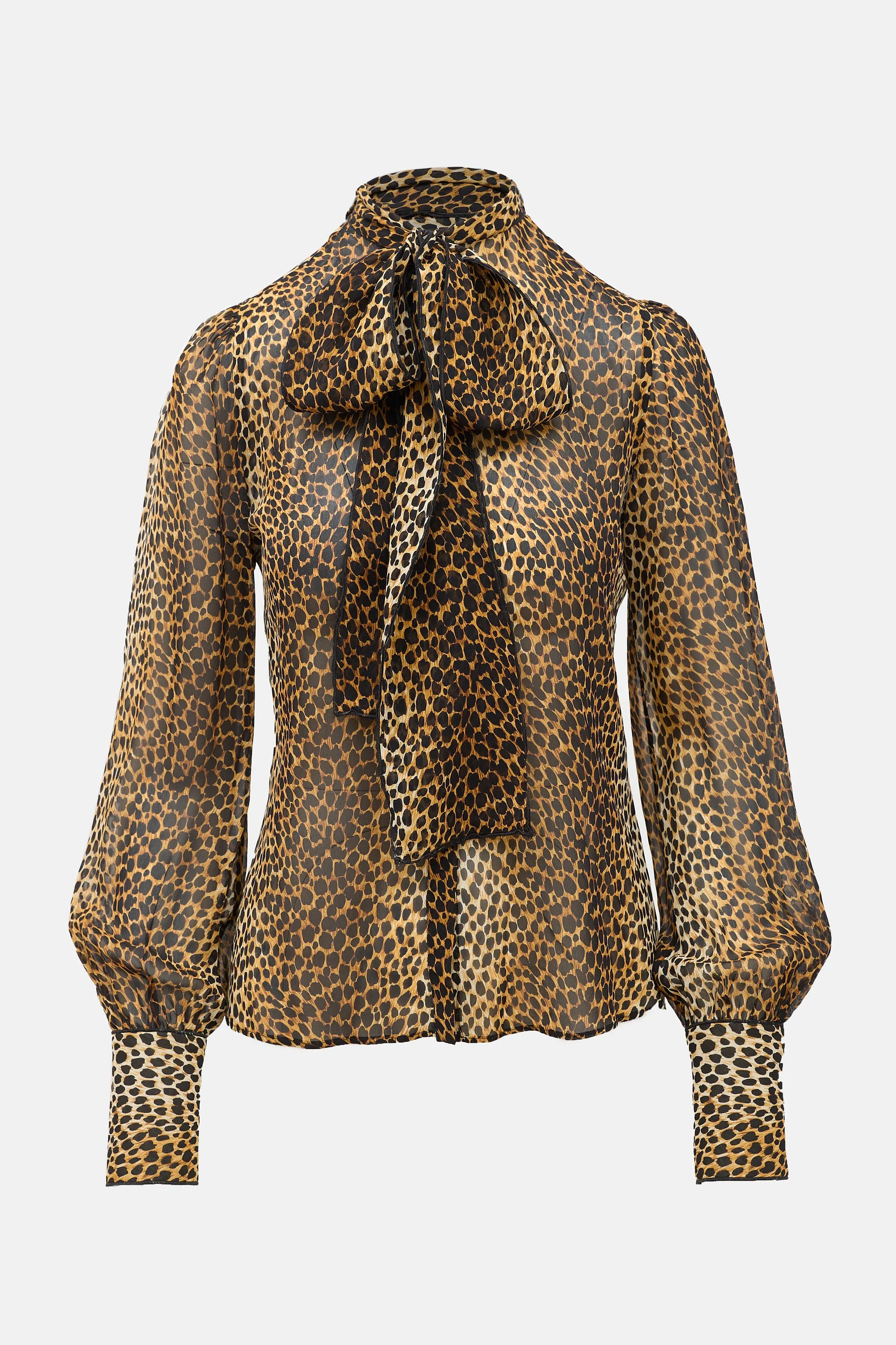 D&G Vintage Silk Printed Blouse sold by VSP Consignment