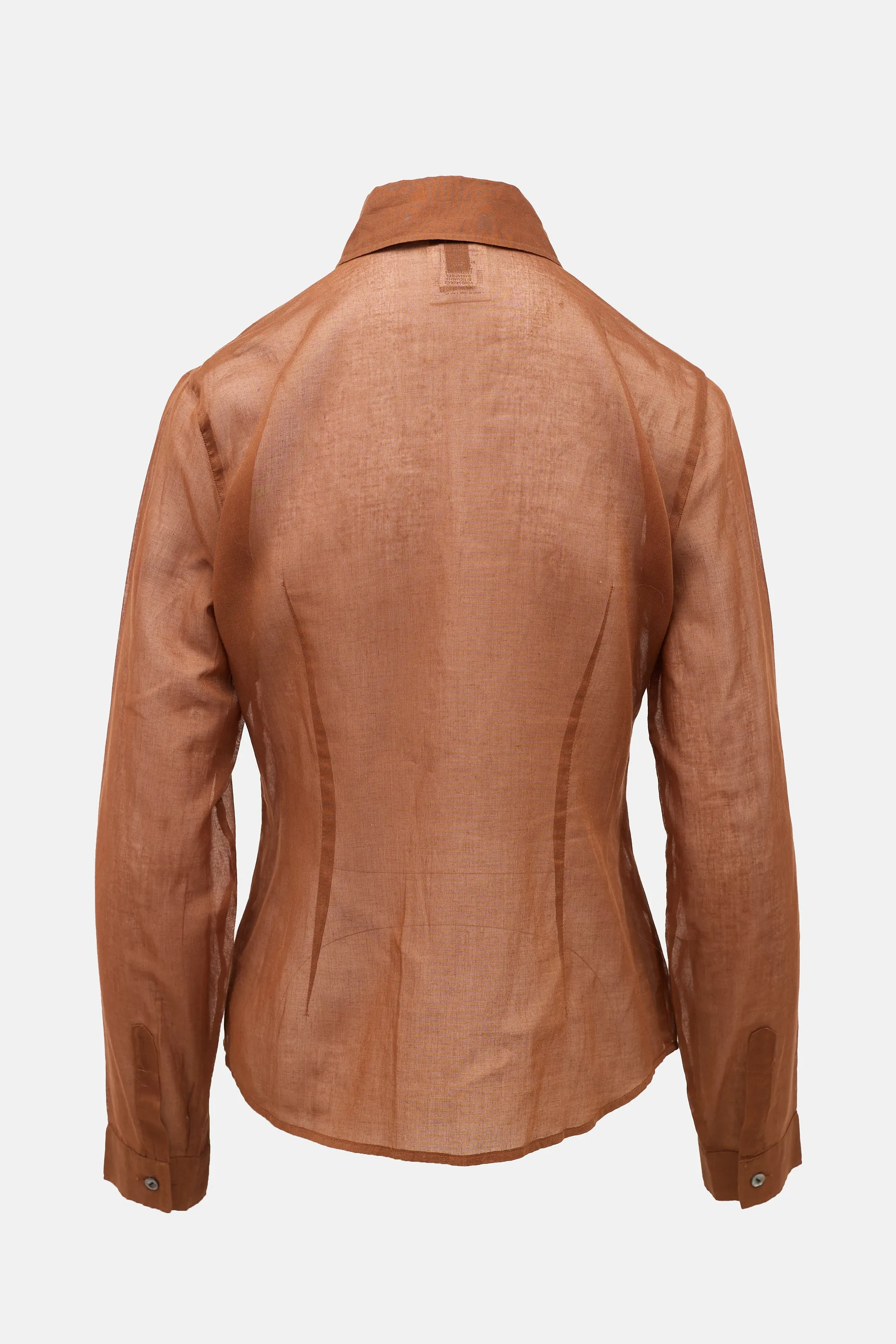 D&G Vintage Sheer Shirt sold by VSP Consignment product image thumbnail 2