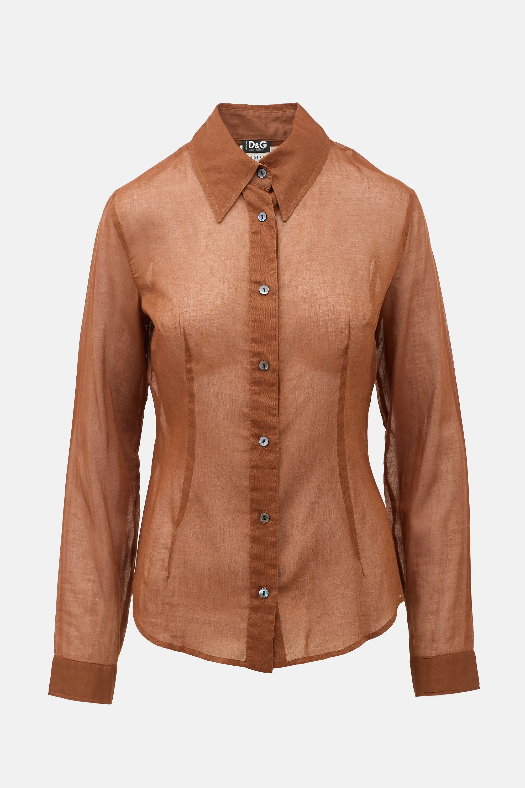 D&G Vintage Sheer Shirt sold by VSP Consignment