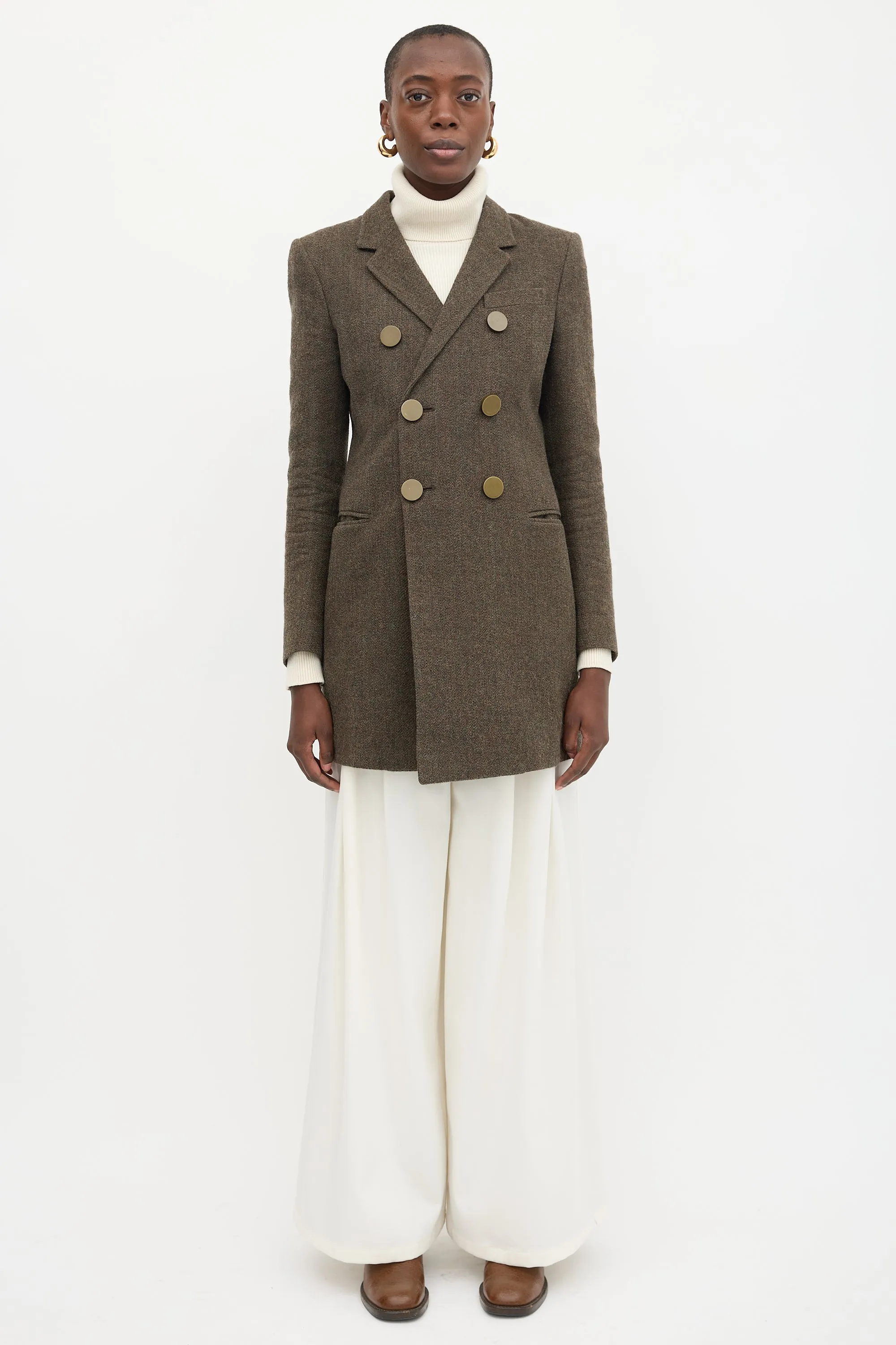 2011 Wool Double Breasted Coat sold by VSP Consignment product image thumbnail 3