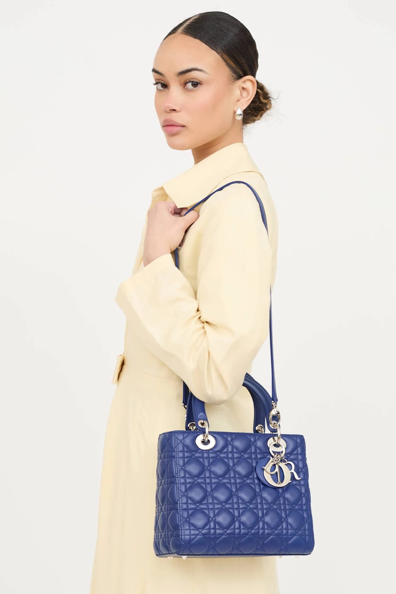 2013 Medium Lady Dior Bag sold by VSP Consignment product image thumbnail 4