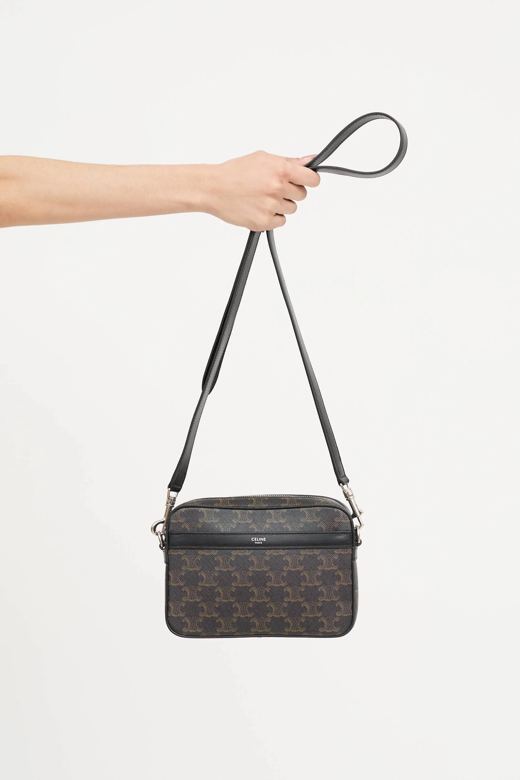 Small Triomphe Monogram Messenger Bag sold by VSP Consignment