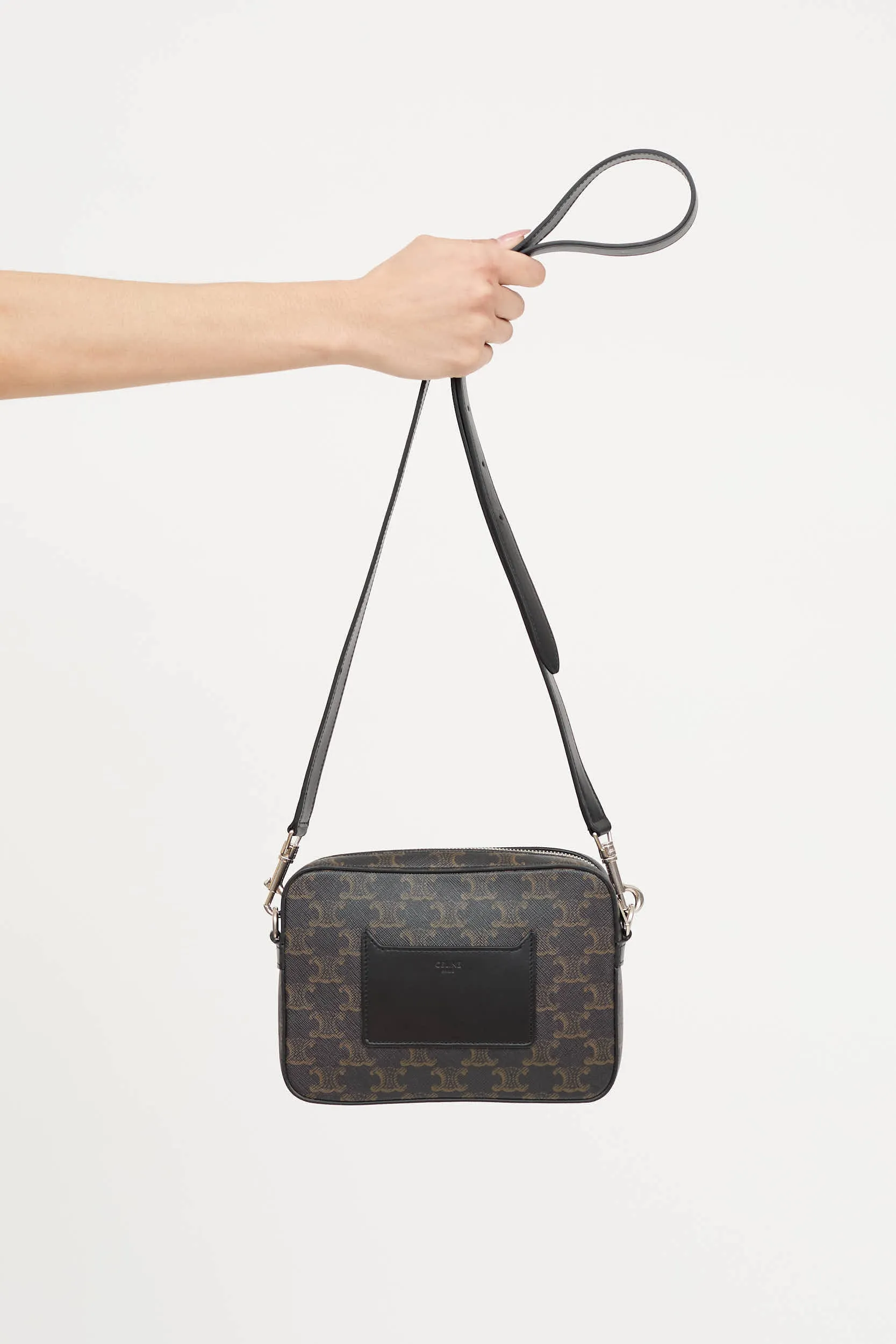 Small Triomphe Monogram Messenger Bag sold by VSP Consignment product image thumbnail 3