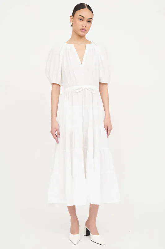 Tiered Pleated Dress made by Ulla Johnson