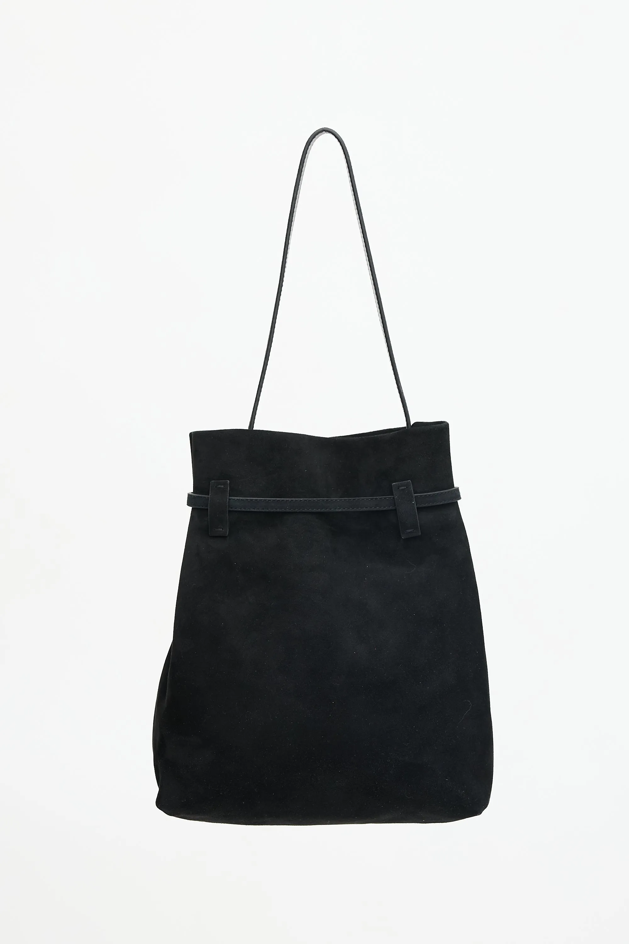 Suede Tote Du Jour Bag sold by VSP Consignment product image thumbnail 2