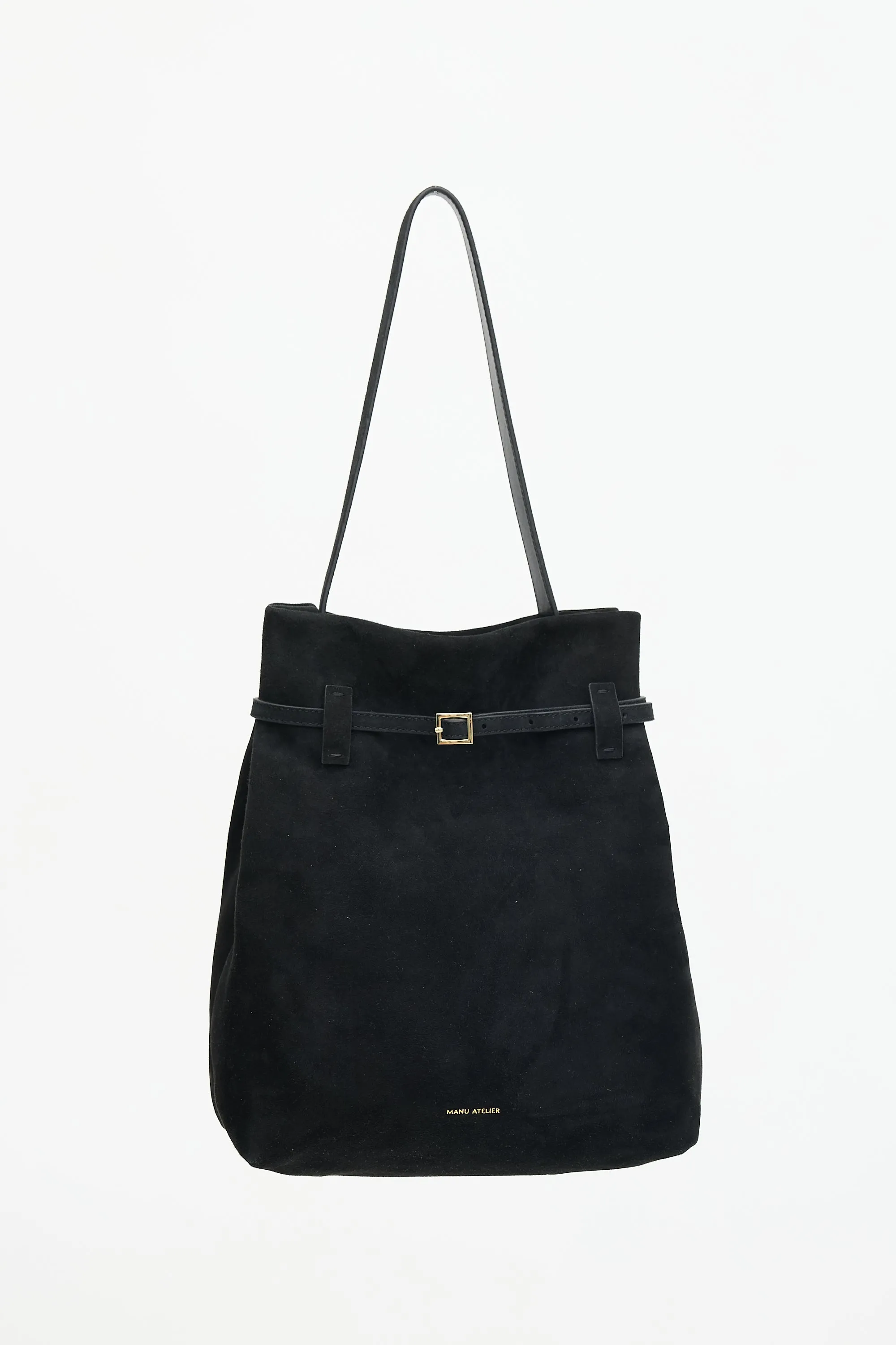 Suede Tote Du Jour Bag sold by VSP Consignment