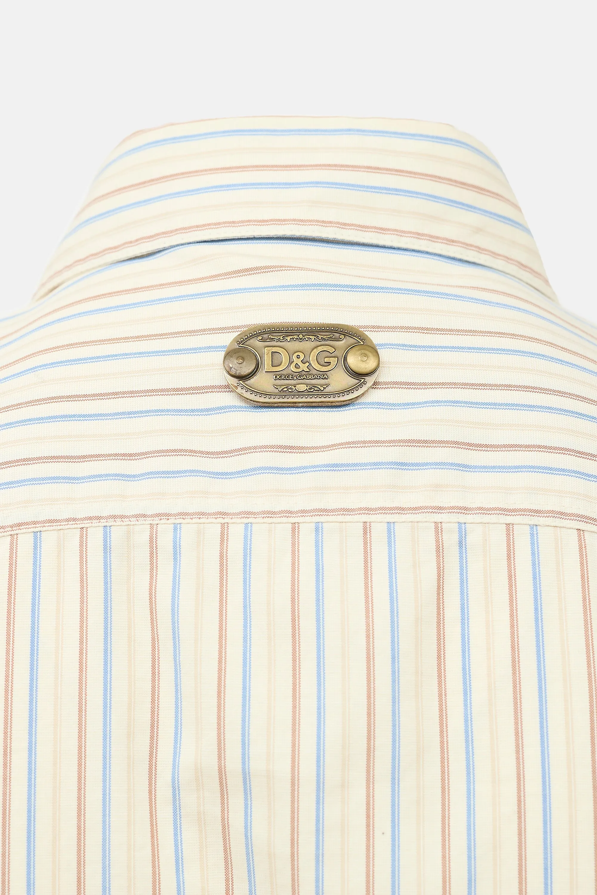 Vintage Zip Front Striped Shirt sold by VSP Consignment product image thumbnail 2