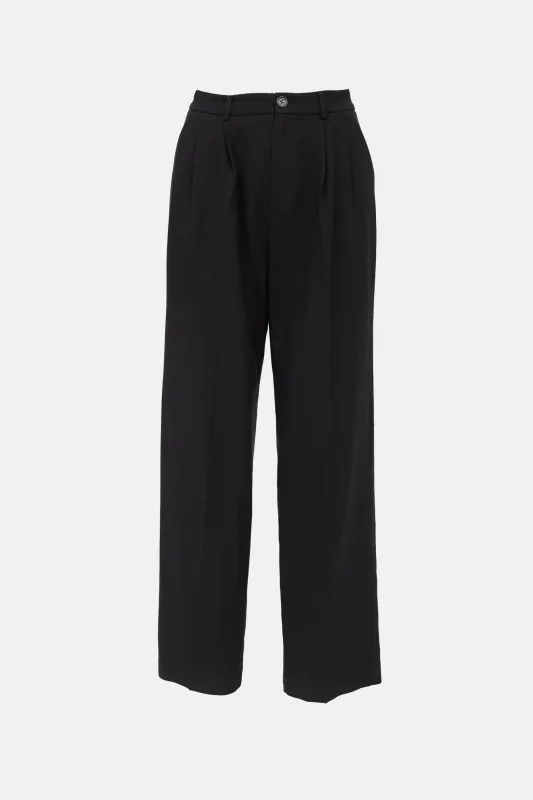 Pleated Carrie Wide Leg Trouser sold by VSP Consignment