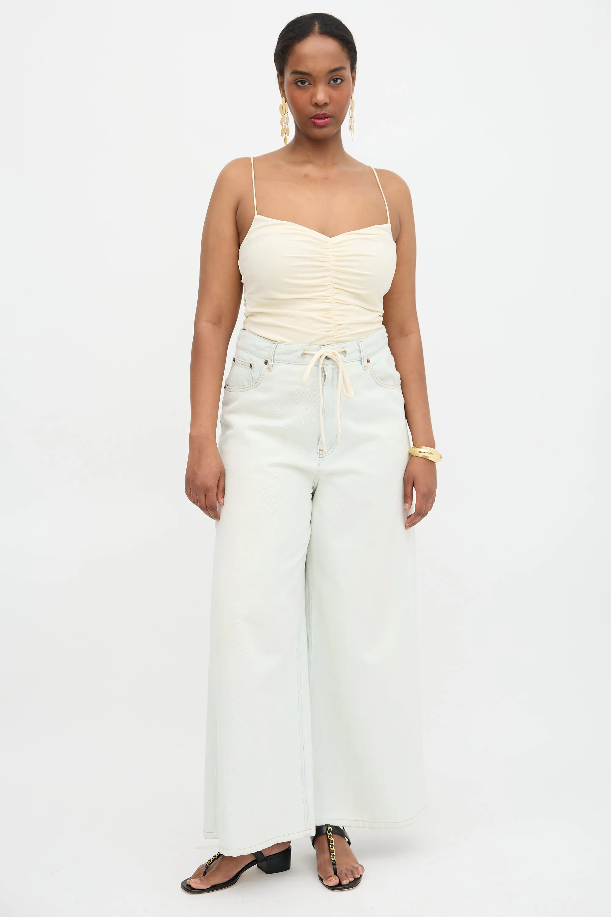 Shelly Ruched Tank Top sold by VSP Consignment product image thumbnail 2