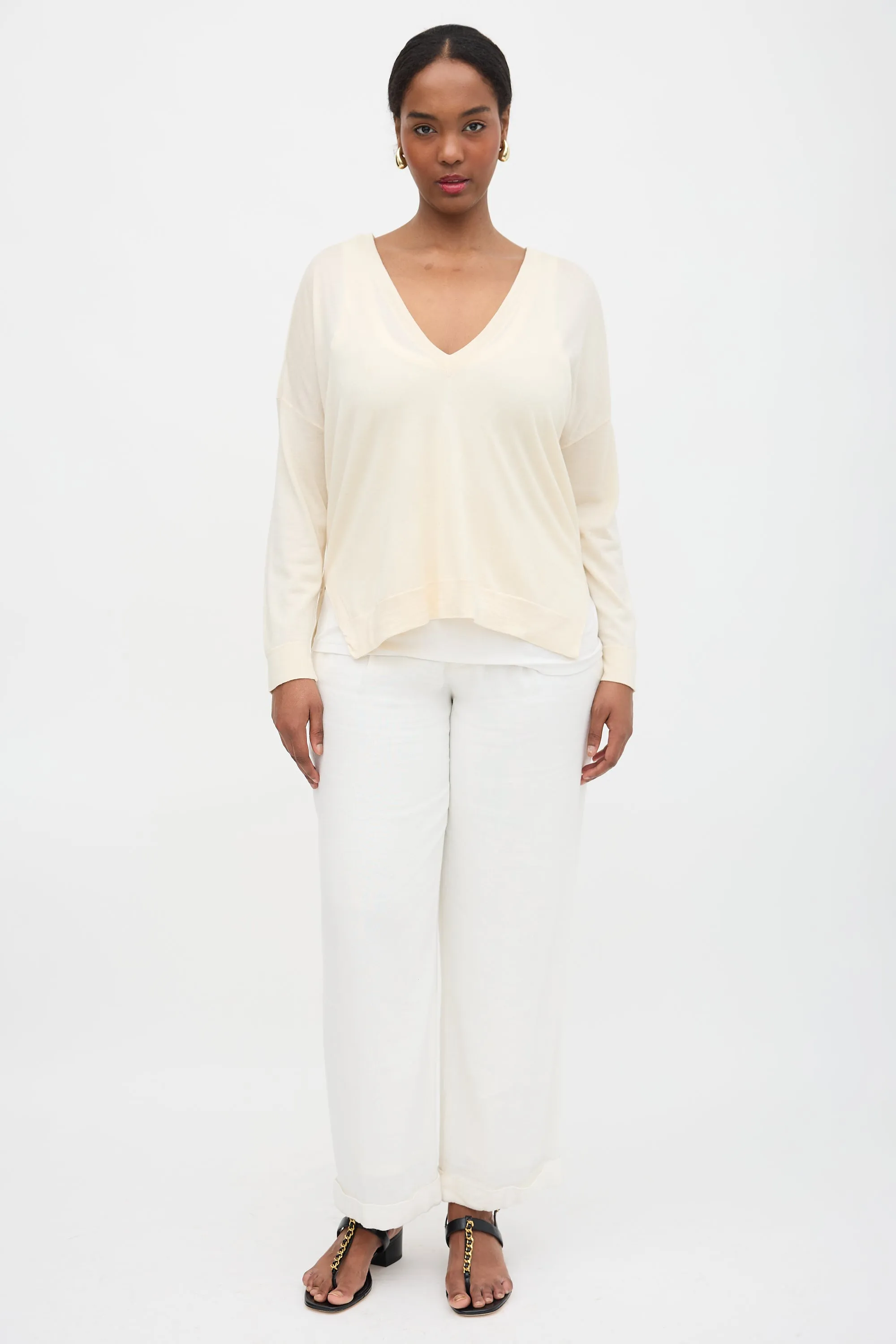 Cashmere & Silk Sweater sold by VSP Consignment product image thumbnail 2