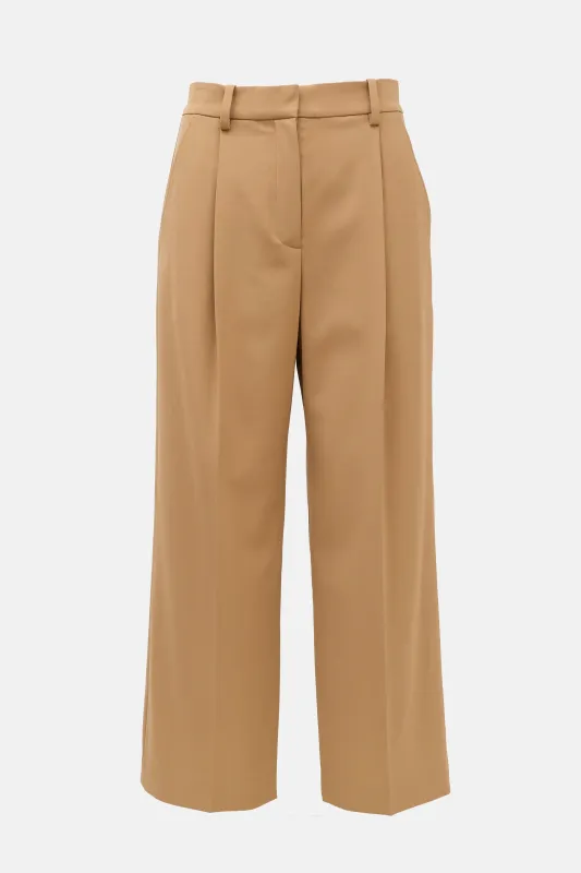 Wool Blend Pleated Trouser made by A.L.C.
