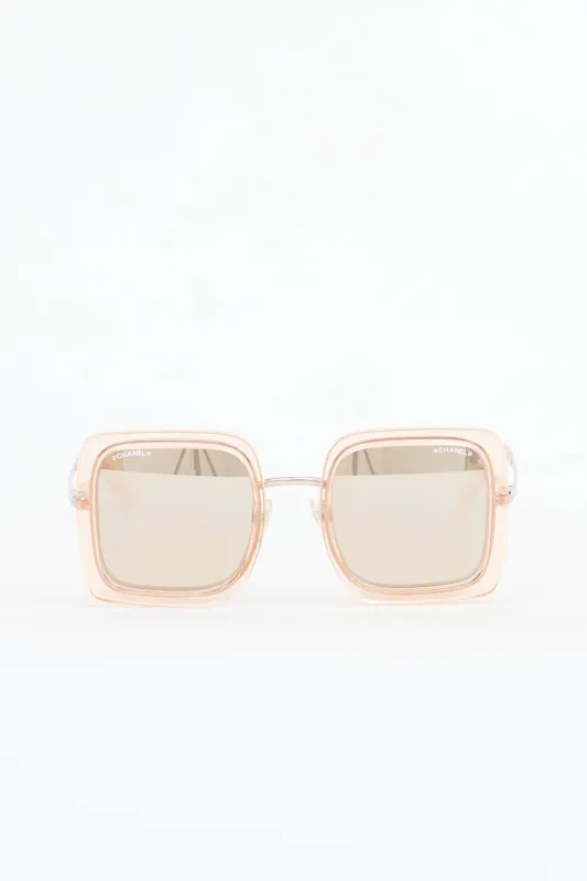 4240 Square Sunglasses made by Chanel
