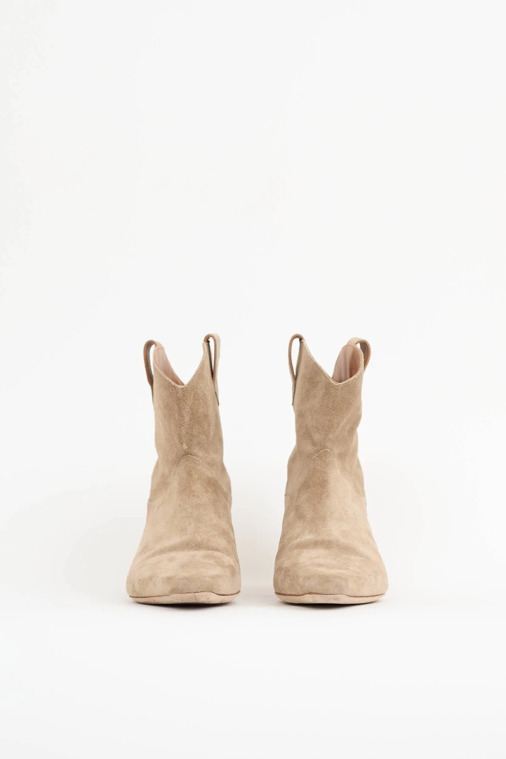 Suede Wally Western Ankle Boot sold by VSP Consignment product image thumbnail 3