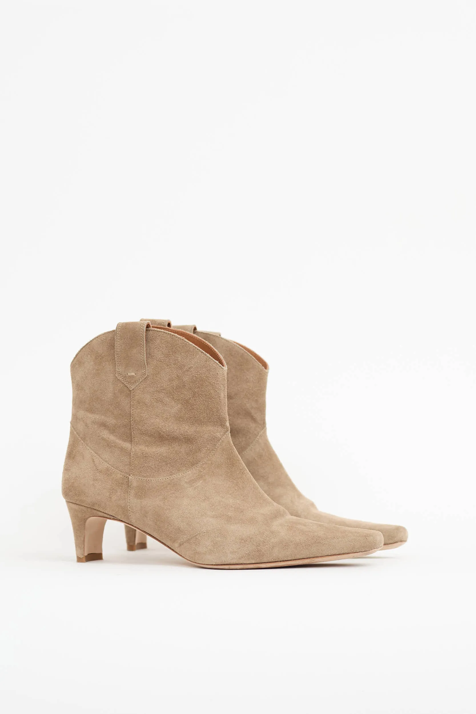 Suede Wally Western Ankle Boot sold by VSP Consignment product image thumbnail 2