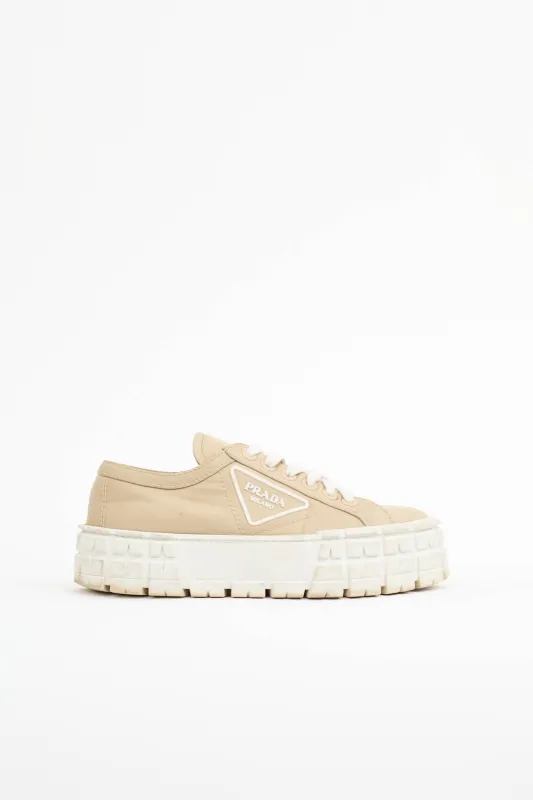 Re-Nylon Double Wheel Sneaker made by Prada